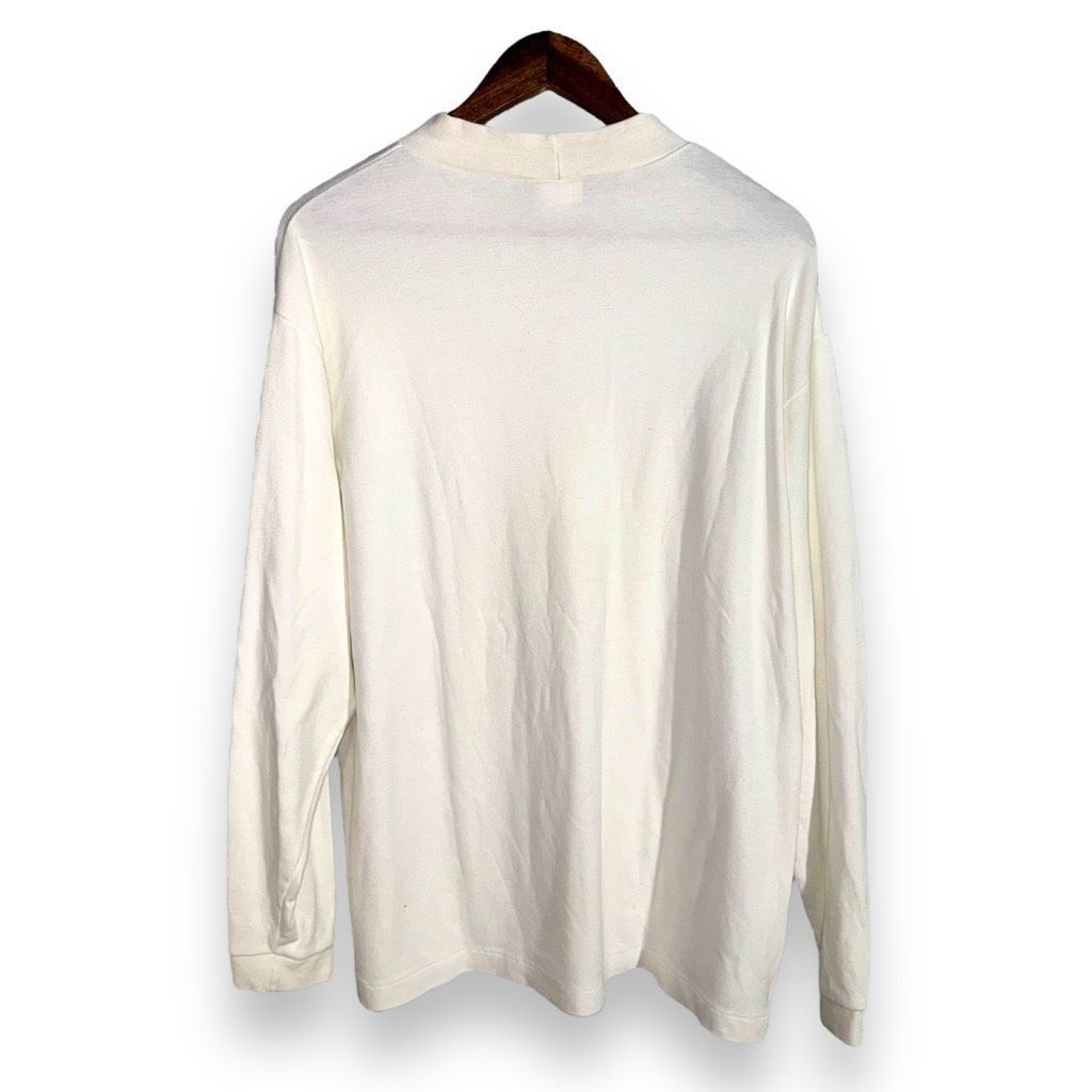 L.L. Bean L.L. Bean White Made in USA Mockneck Sweater XL Size US XL / EU 56 / 4 - 7 Thumbnail