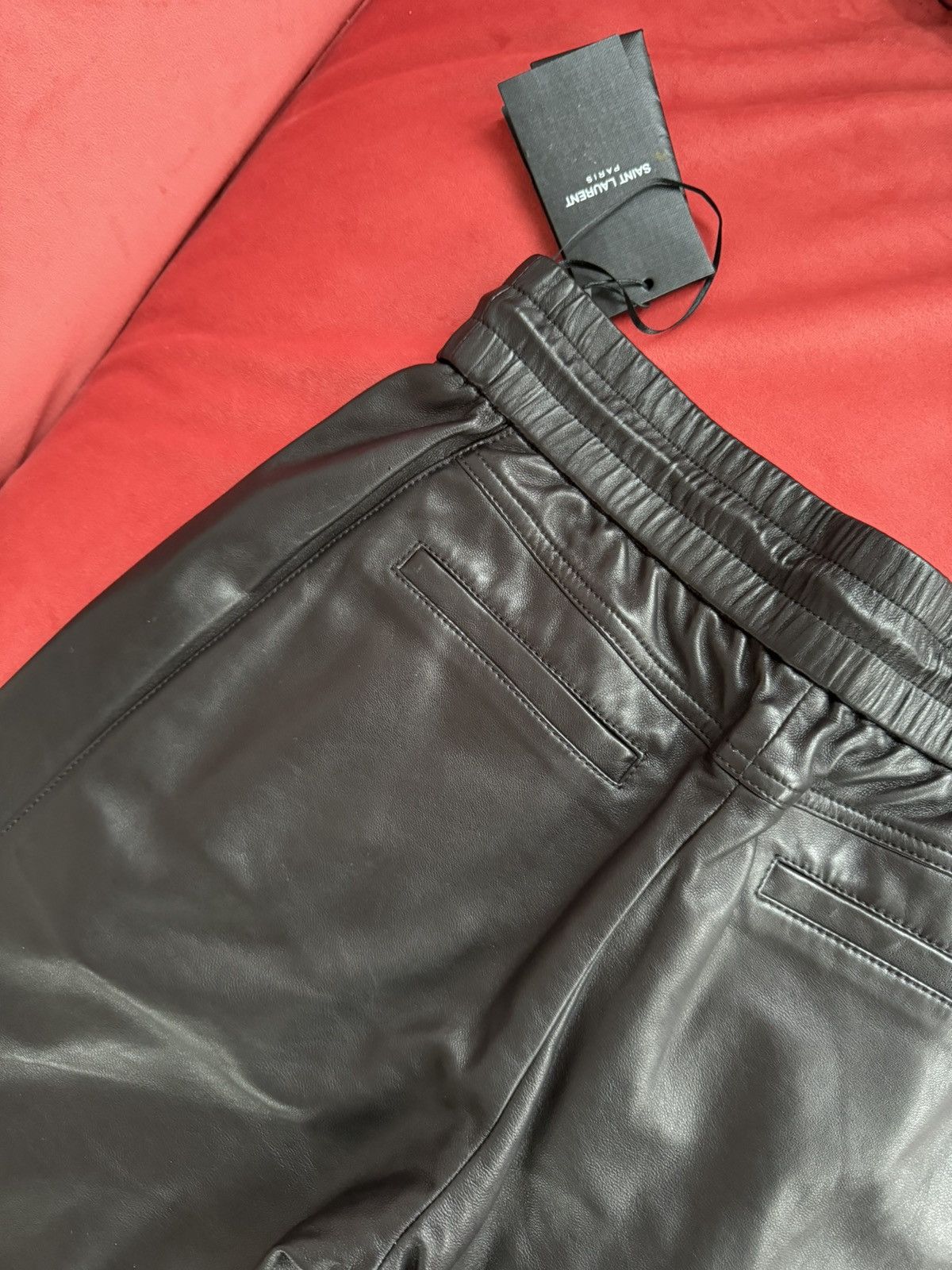 Saint Laurent Paris Saint Laurent super soft leather trousers, size 36 Fr, S Size 26" / US 2 / IT 38 - 11 Thumbnail