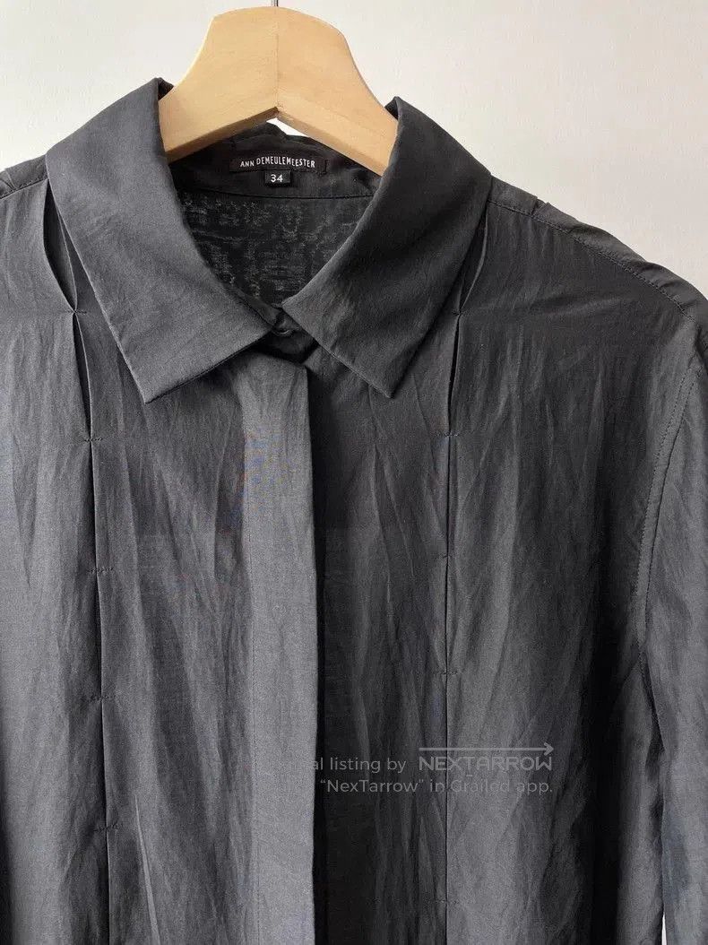 Ann Demeulemeester Ann Demeulemeester Black Shirt. Size US XS / EU 42 / 0 - 3 Thumbnail