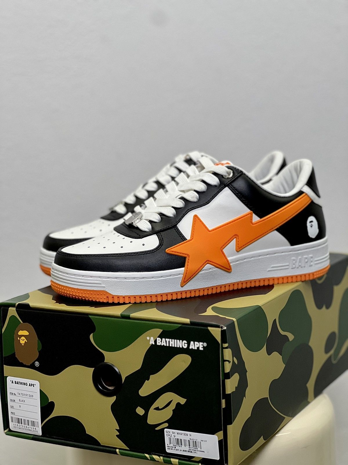 Bape BAPESTA OS #2 Size US 9 / EU 42 - 1 Thumbnail