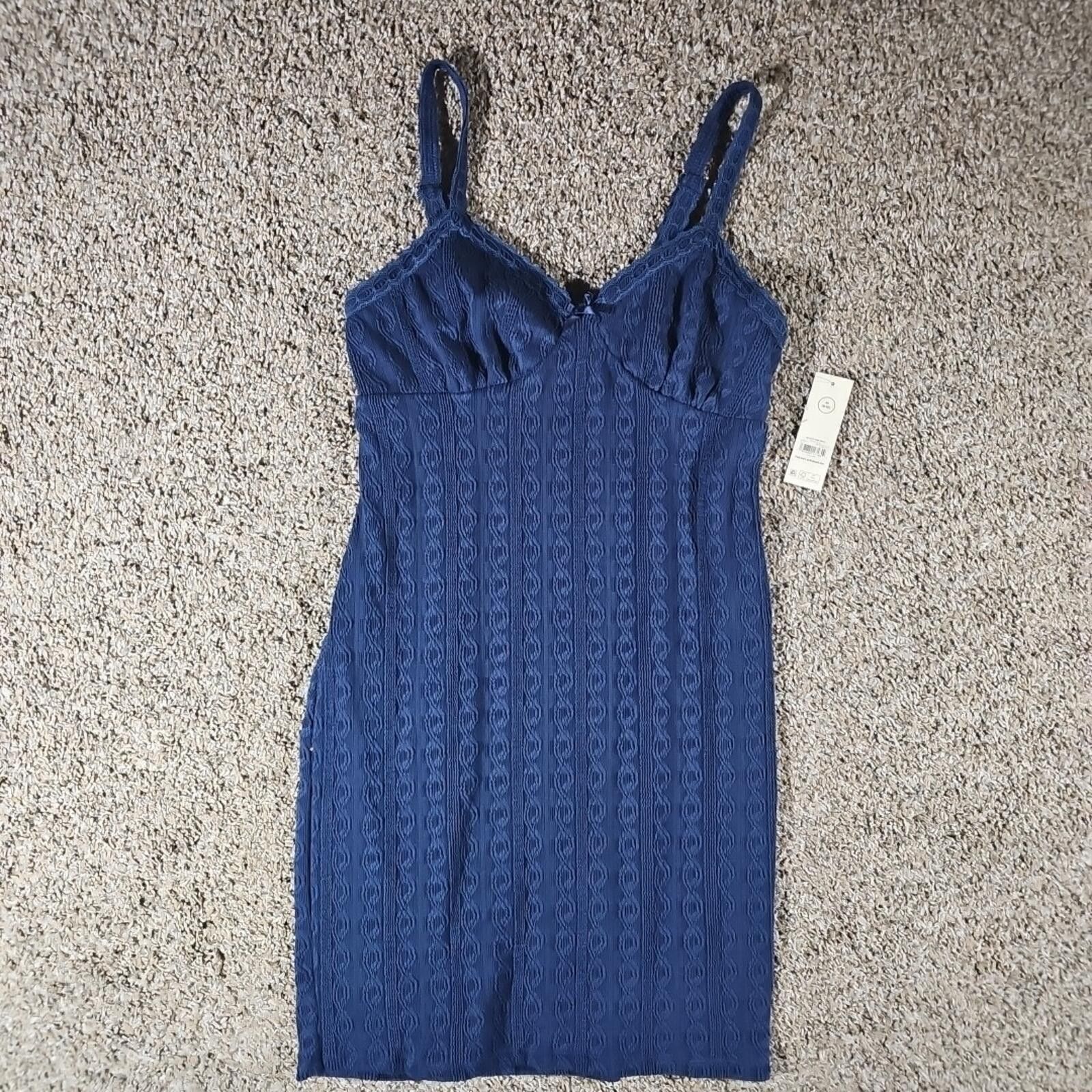 Other No Boundaries Blue Lace Trim Dress M8-10 NWT Size M / US 6-8 / IT 42-44 - 1 Thumbnail