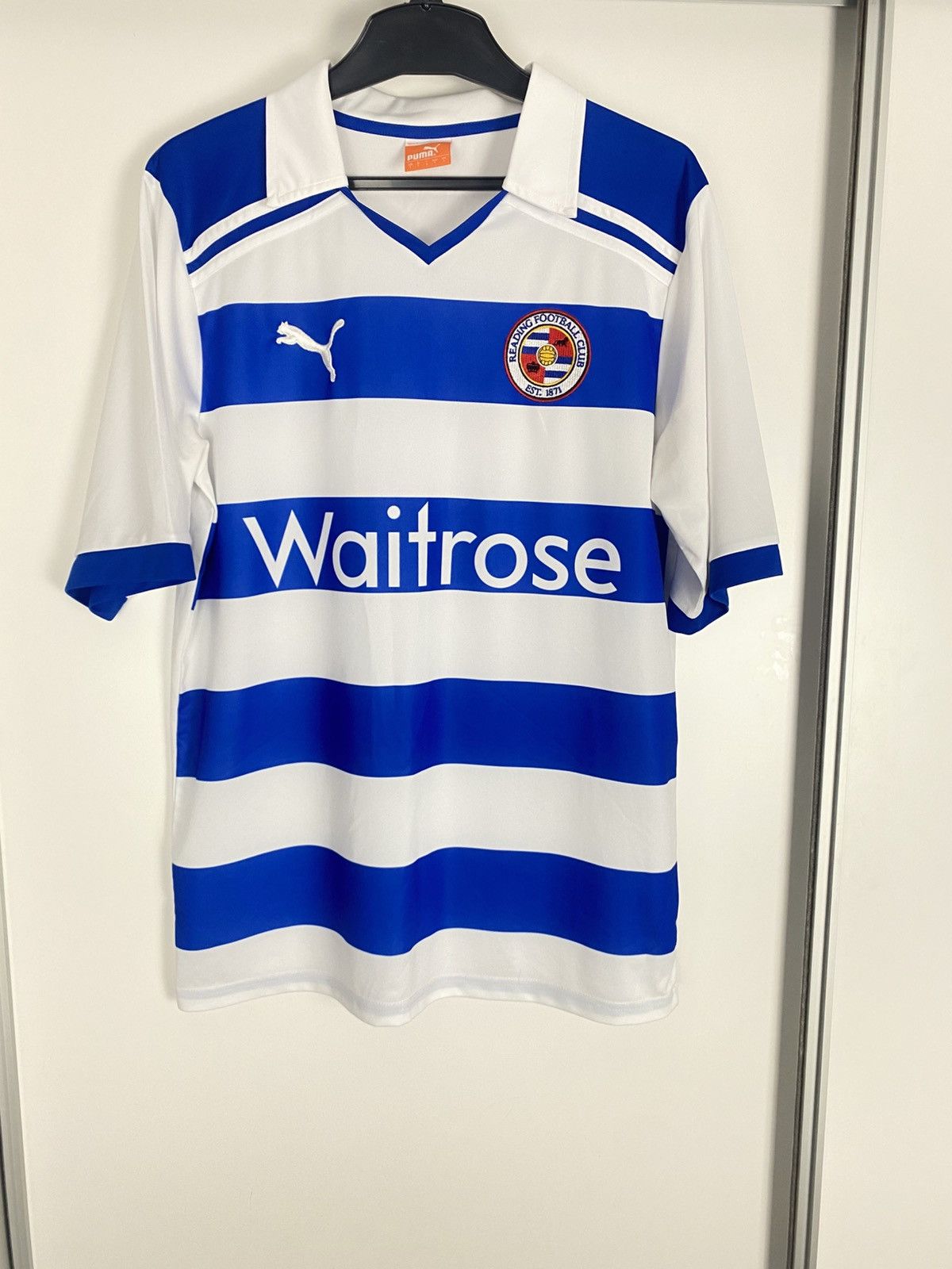 Puma Puma x Reading FC 2011 2012 11/12 vintage y2k soccer Jersey Size US L / EU 52-54 / 3 - 1 Thumbnail