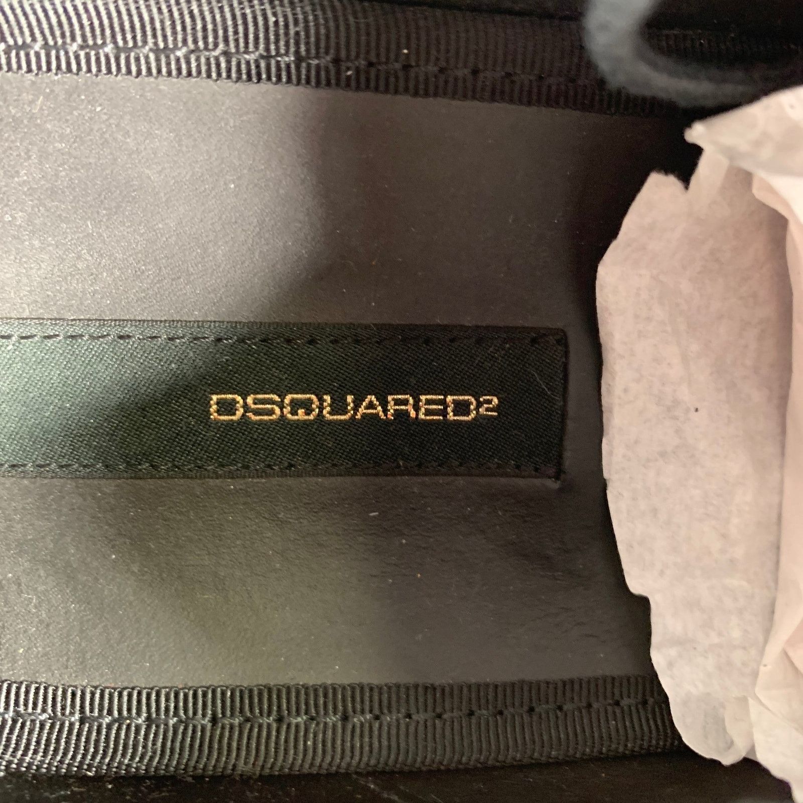 Dsquared2 DSQUARED2 Size 9.5 Black Solid Leather Lace Up Lace Up Shoes Size US 9.5 / EU 42-43 - 7 Thumbnail