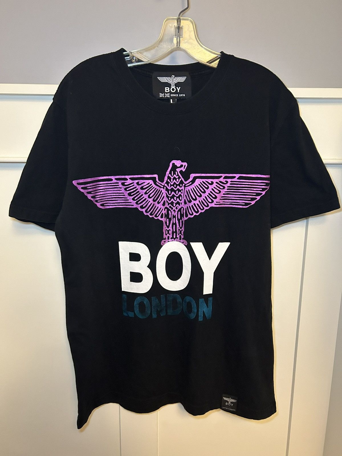 Boy London Vintage Boy London big logo eagle T-shirt Size US L / EU 52-54 / 3 - 1 Thumbnail
