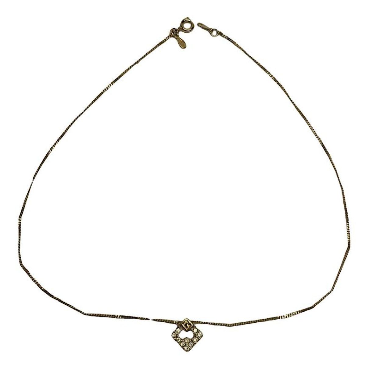 Givenchy Gold Steel Necklace Size ONE SIZE - 1 Thumbnail