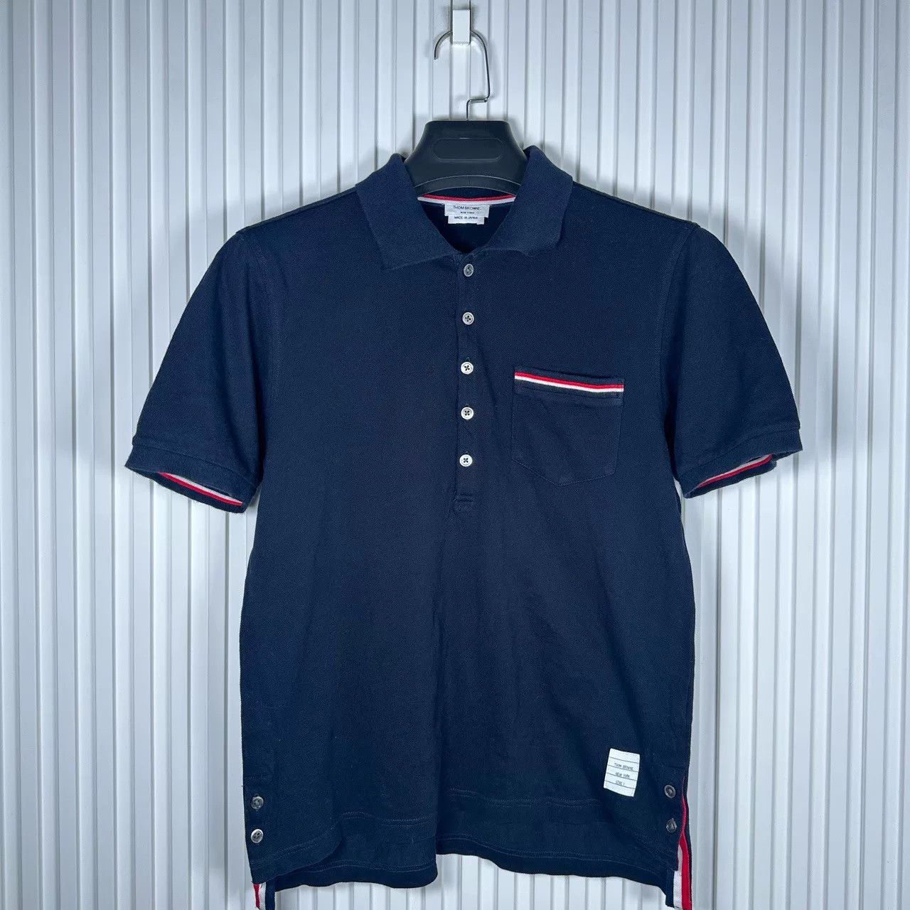 Thom Browne Thom Browne Pocket Polo Shirt Size US M / EU 48-50 / 2 - 1 Thumbnail