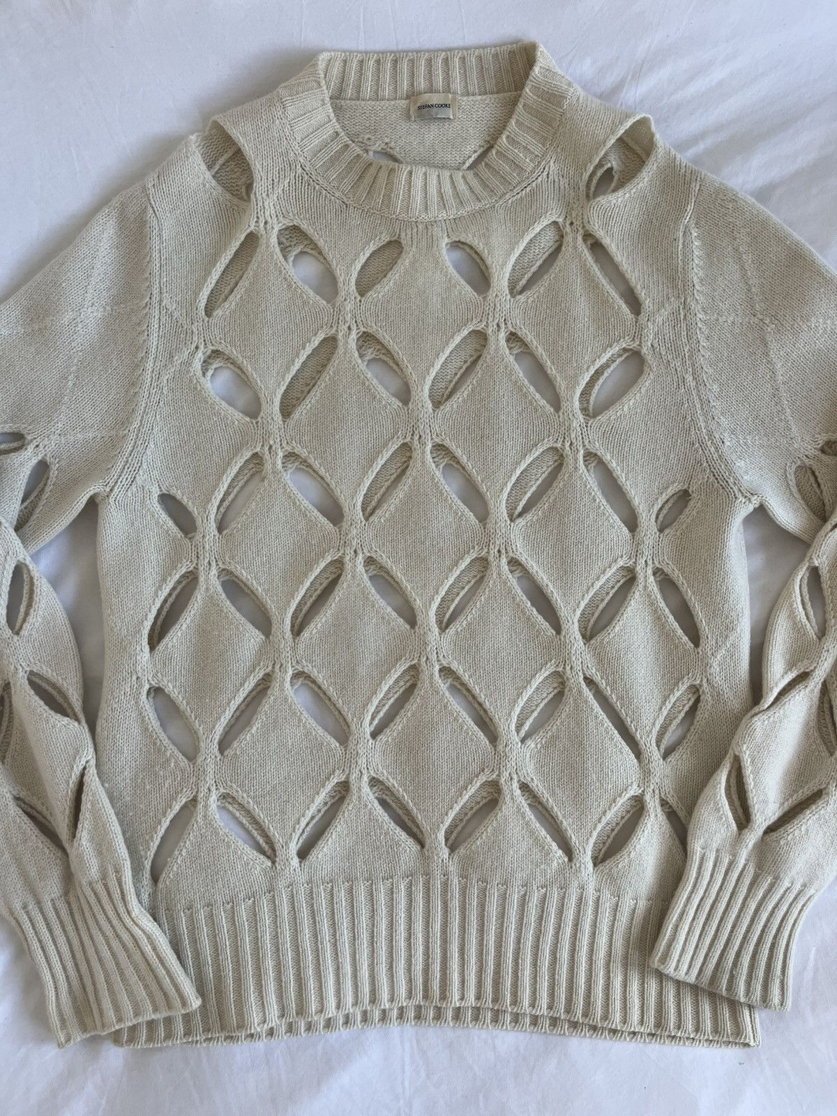 Stefan Cooke Stefan Cooke cut out knitted sweater Size US L / EU 52-54 / 3 - 2 Thumbnail