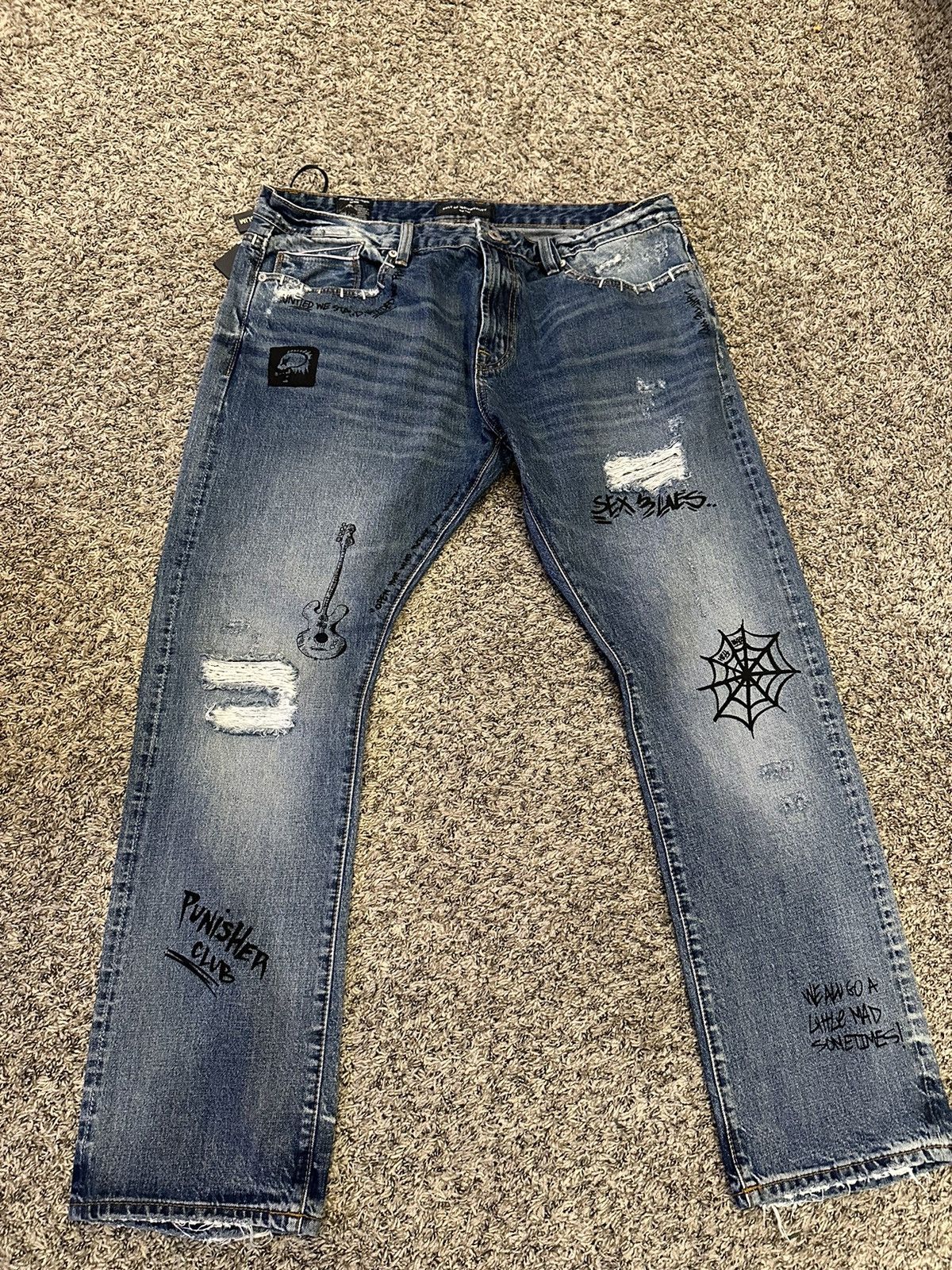 image of Cult Of Individuality Jeans Blue, Men's (Size 40)
