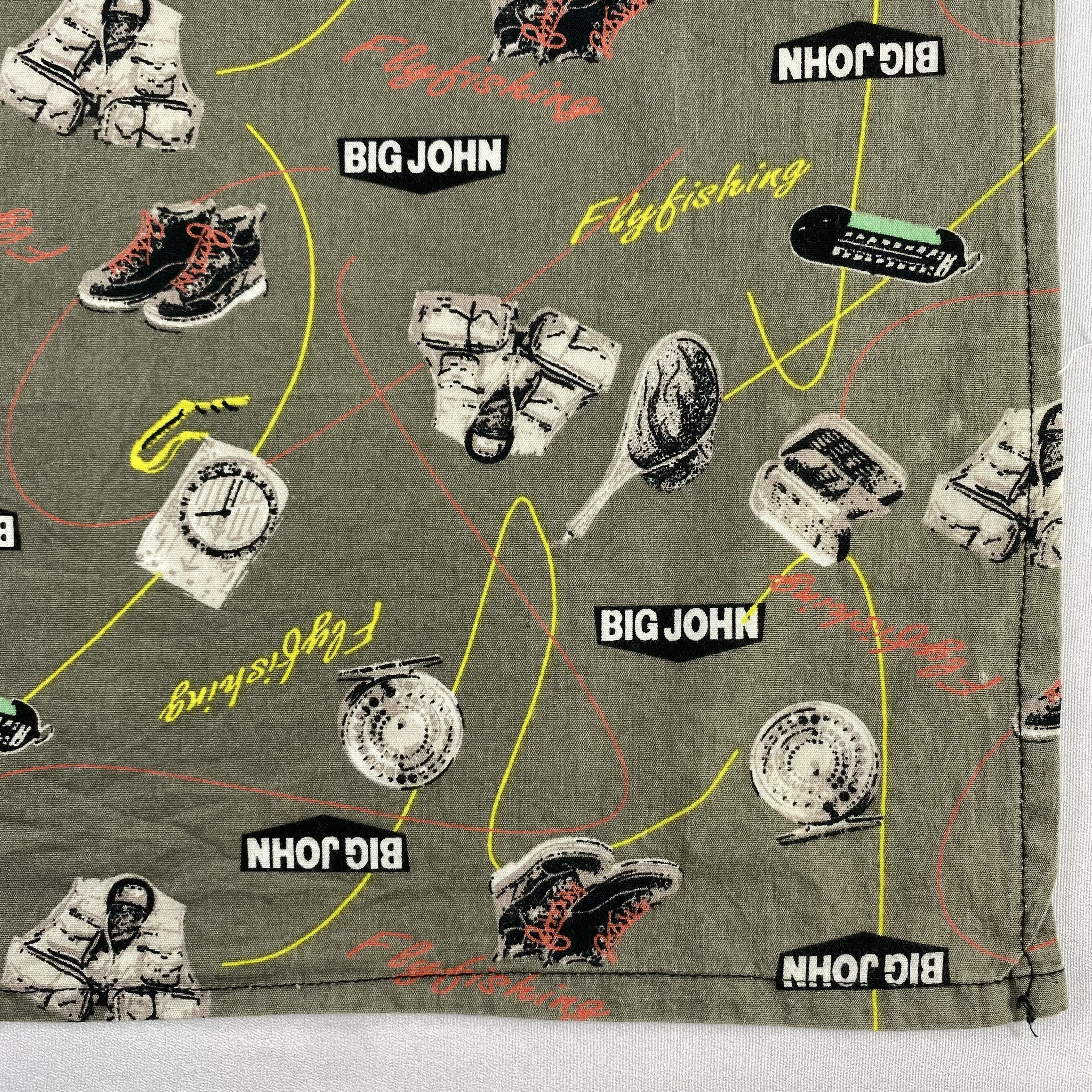 Big John × Vintage Big John Handkerchief / Neckerchief / Bandana-P816 Size ONE SIZE - 3 Thumbnail