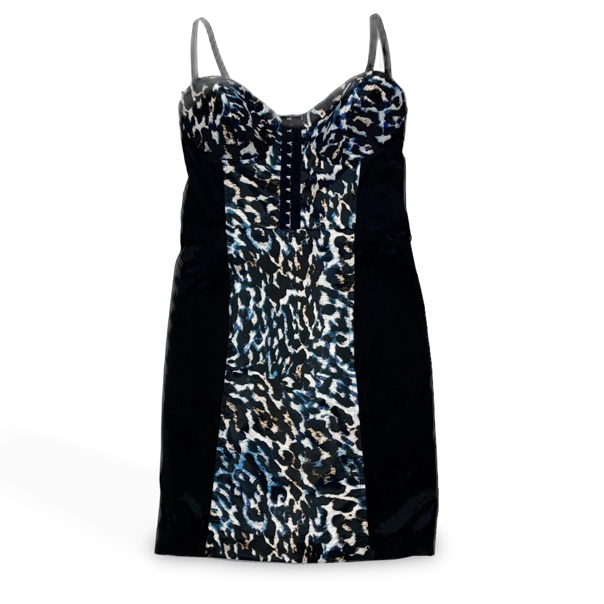 Guess 6 Y2k Guess Leopard Mini Dress Size M / US 6-8 / IT 42-44 - 1 Thumbnail