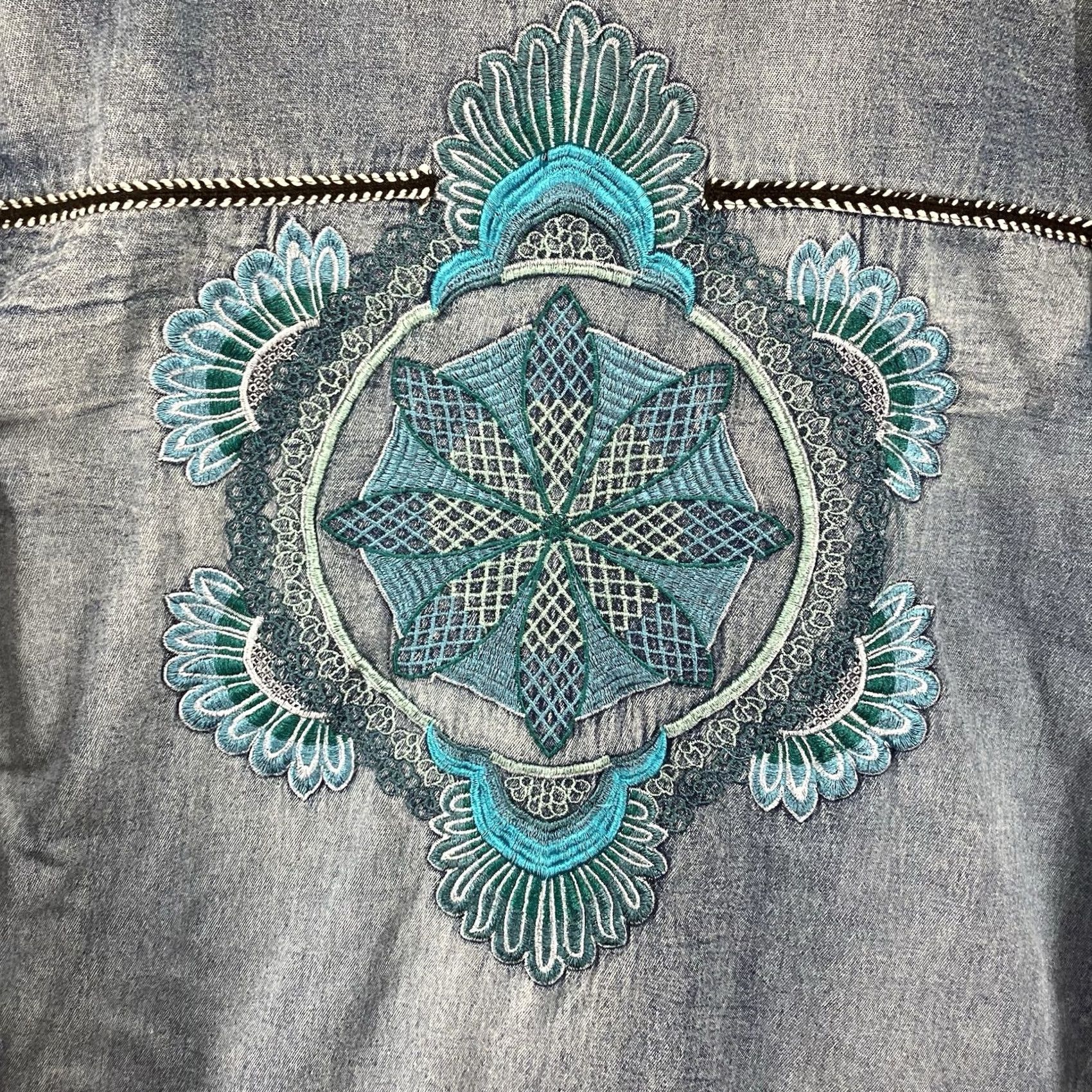 Denime VINTAGE No (adjust if vintage) - Sorry, cannot determine vintage status from provided data. Size XXL / US 16-18 / IT 52-54 - 3 Thumbnail