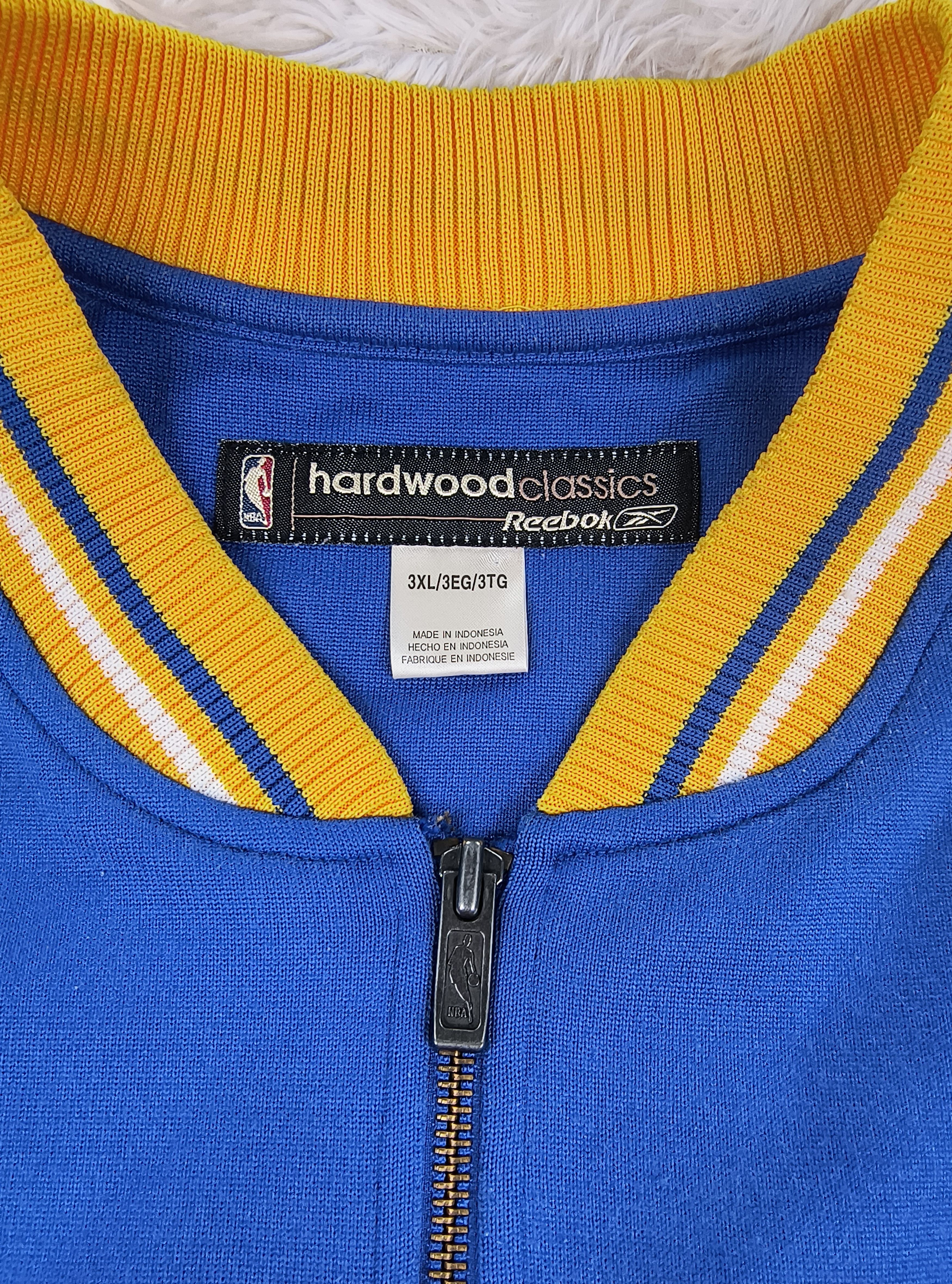 NBA Vintage San Francisco Warriors warm up shooting 90s jersey Size US XXL / EU 58 / 5 - 7 Thumbnail