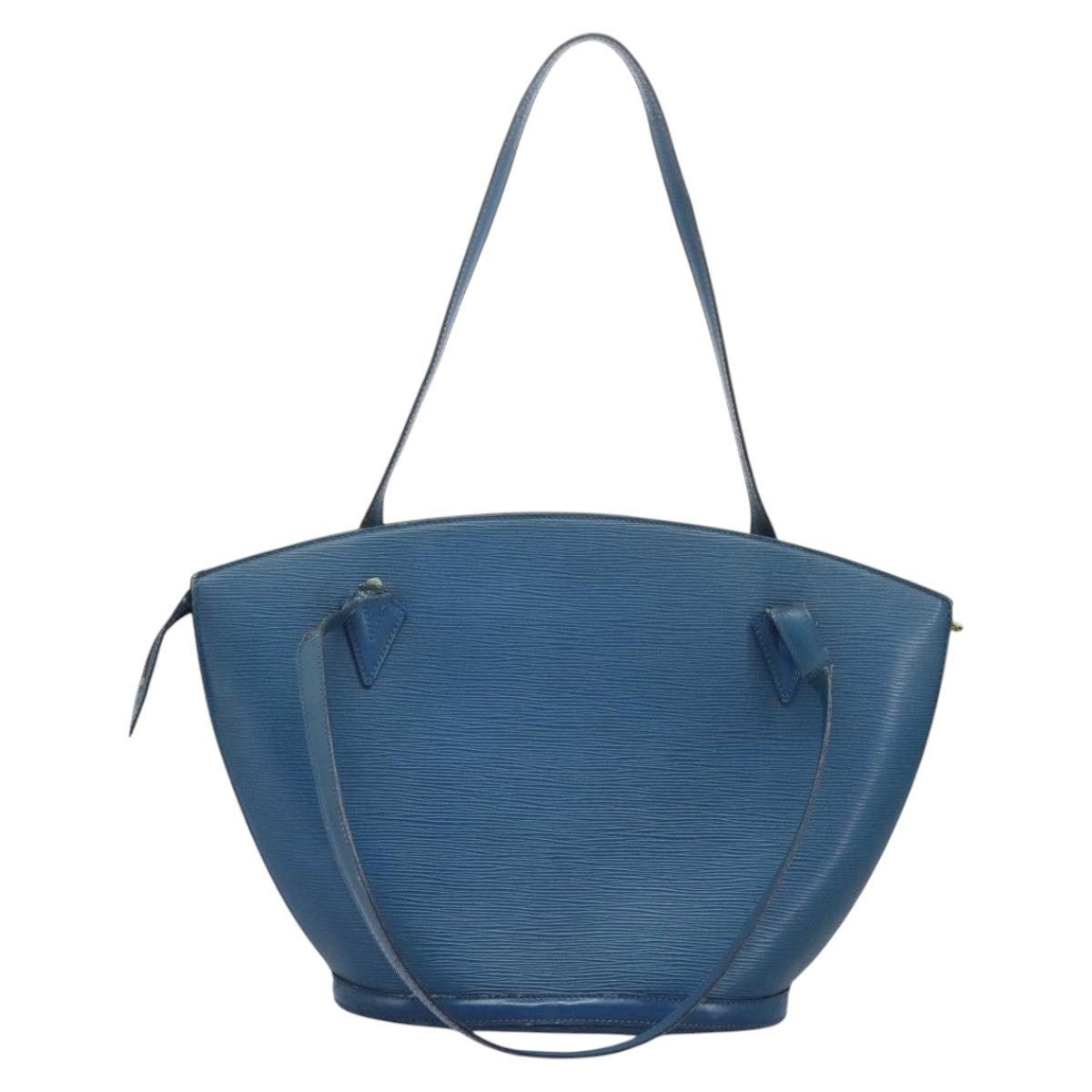 Louis Vuitton LOUIS VUITTON Epi Saint Jacques Shopping Shoulder Bag Blue Size ONE SIZE - 3 Thumbnail