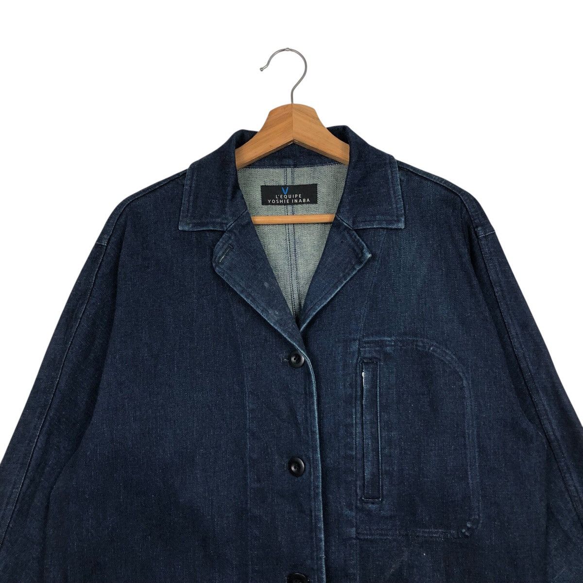 Japanese Brand 📌Vintage Hickory Chore Jacket Denim Yoshie Inaba Japan Size US M / EU 48-50 / 2 - 4 Thumbnail