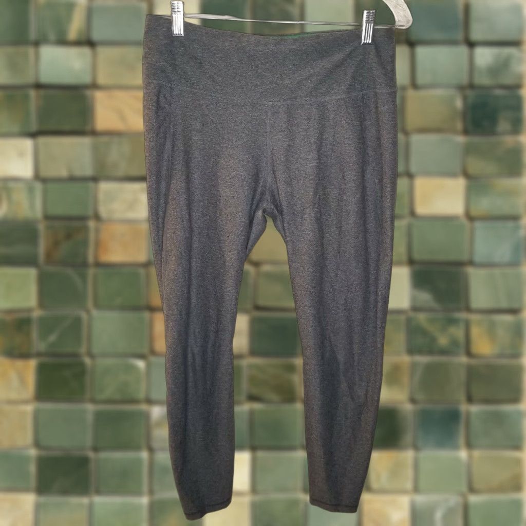 H&M H&M Leggings Adult Medium Gray Full Length Yoga Athletic Womens Size 32" / US 10 / IT 46 - 1 Thumbnail