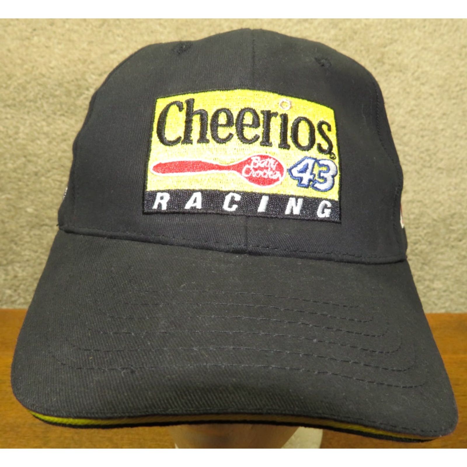 NASCAR VTG Richard Petty 43 Nascar Cheerios Trucker adjustable hat Cap Multicolor HaT NASCAR Hats Trucker NASCAR Cap Mens Accessories Size ONE SIZE - 2 Thumbnail