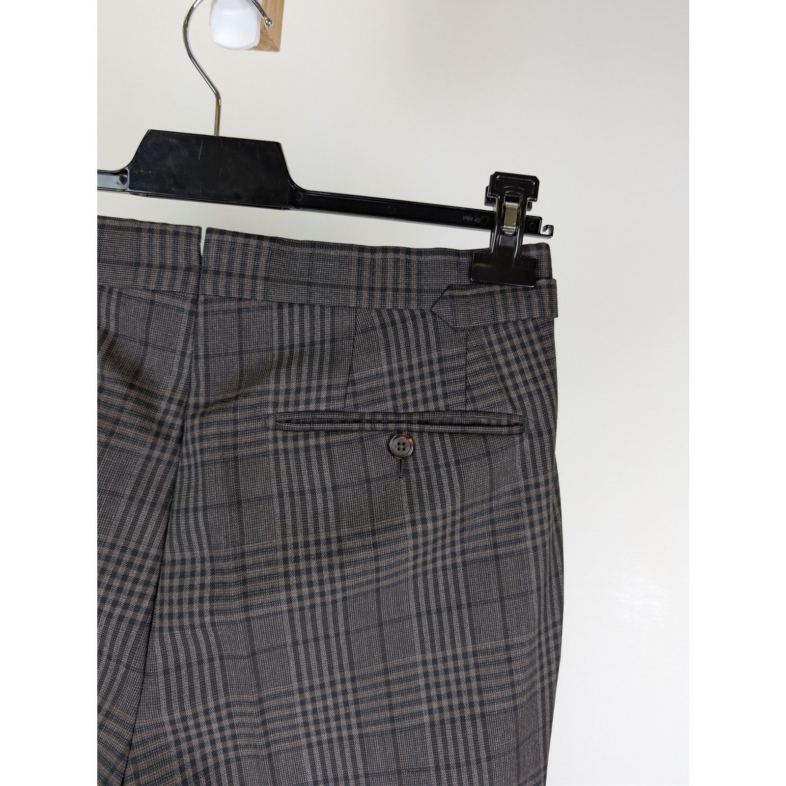 Tom Ford o1rshd1 CC20 Checked Casual Pants in Grey Size US 42 / EU 58 - 13 Thumbnail