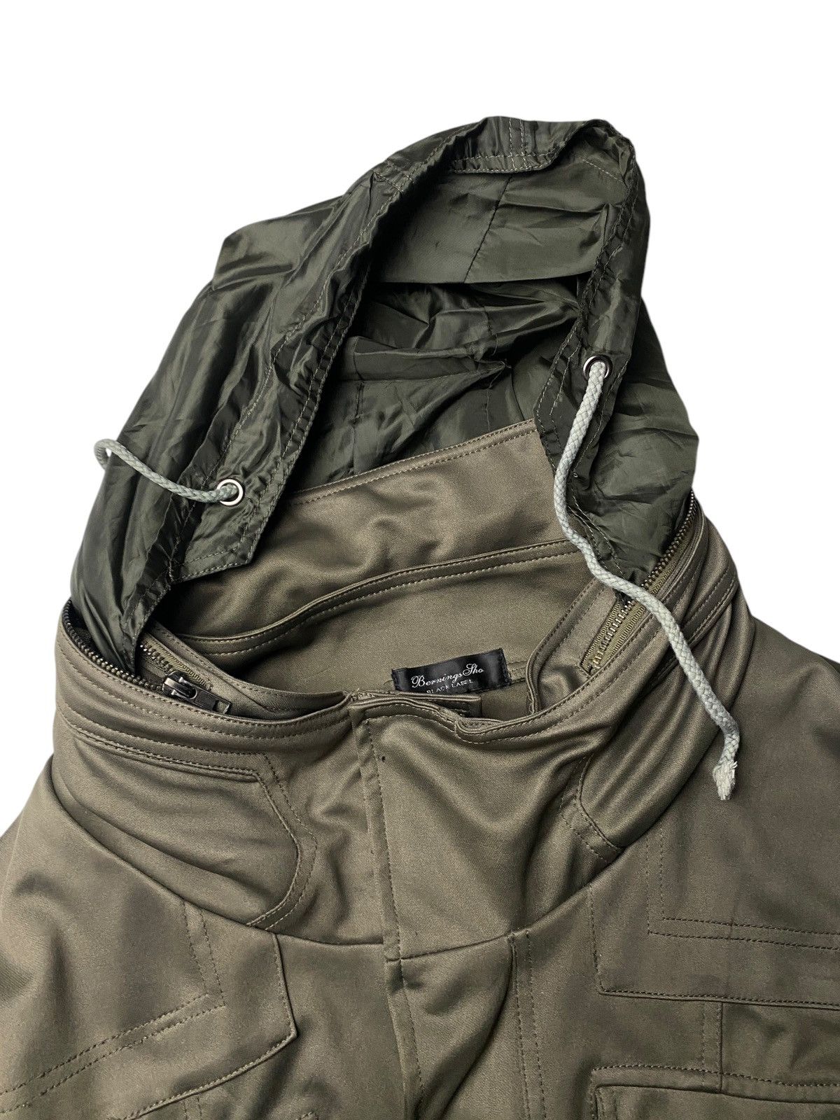 If Six Was Nine 2000's Bernings Sho Bono Cyber Military Jacket Size US M / EU 48-50 / 2 - 4 Thumbnail