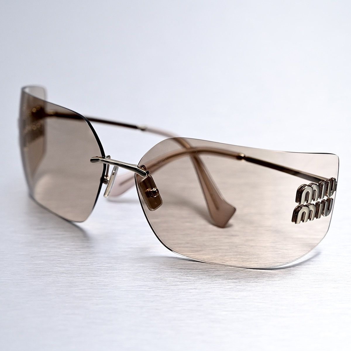 Miu Miu MIU MIU 0MU 54YS SUNGLASSES Size ONE SIZE - 9 Thumbnail
