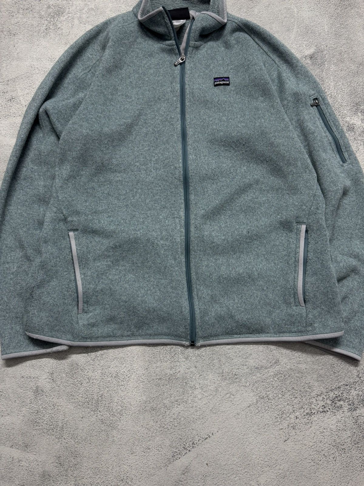 Patagonia Vintage Patagonia Better Sweater Fleece Jacket Full Zip Size XL / US 12-14 / IT 48-50 - 7 Thumbnail