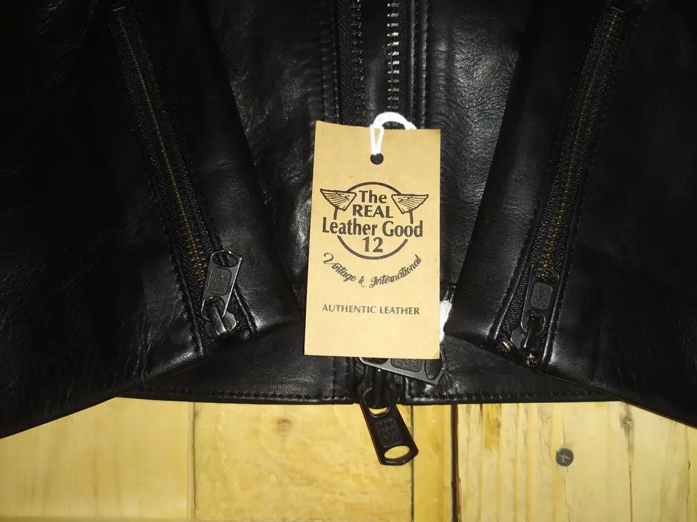 Japanese Brand × Nonnative NONNATIVE DOUBLE RIDER KIP CAFECTO LEATHER JACKET Size US M / EU 48-50 / 2 - 11 Thumbnail