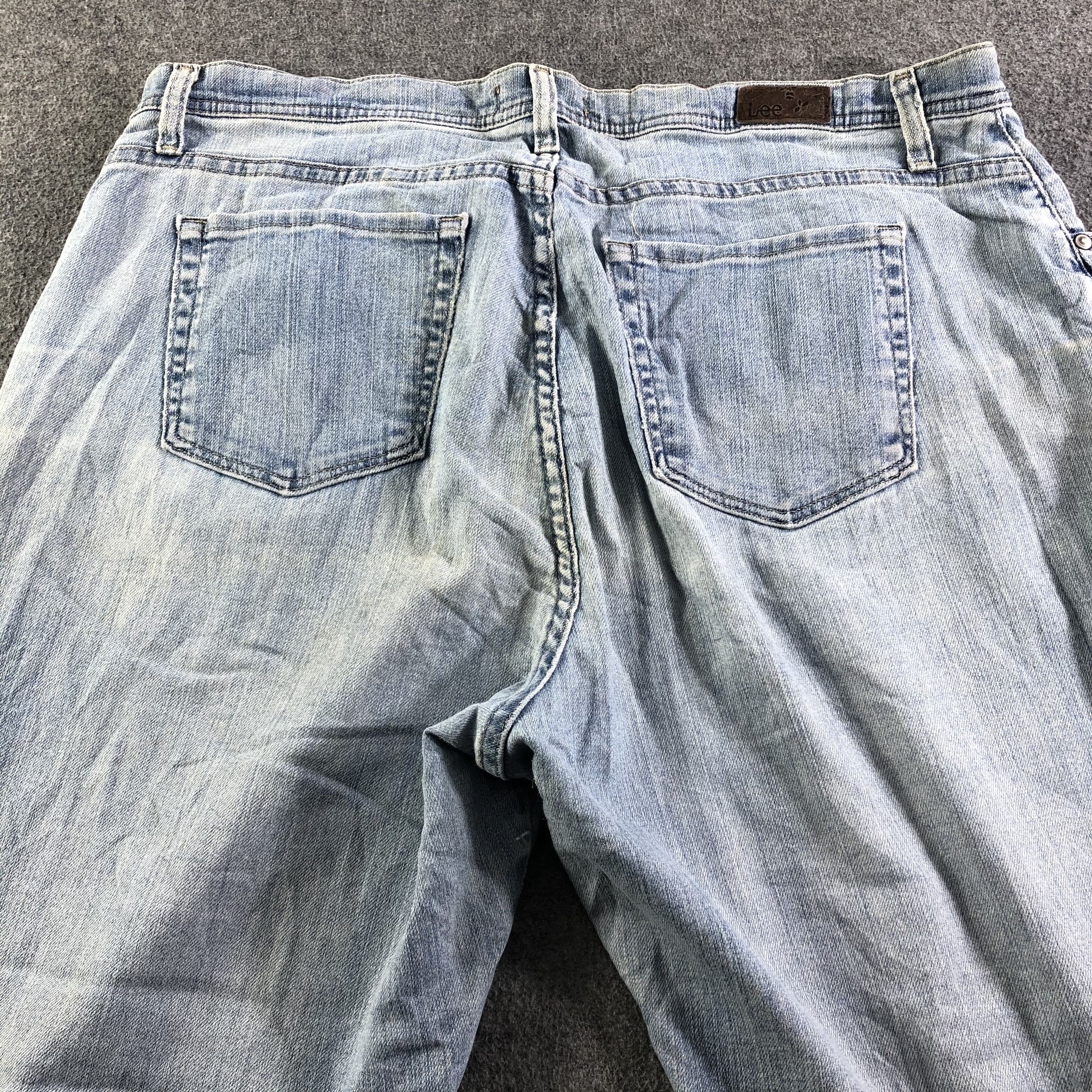 Levi's Vintage Blue Wash Lee Jeans-J3324 Size US 40 / EU 56 - 4 Thumbnail