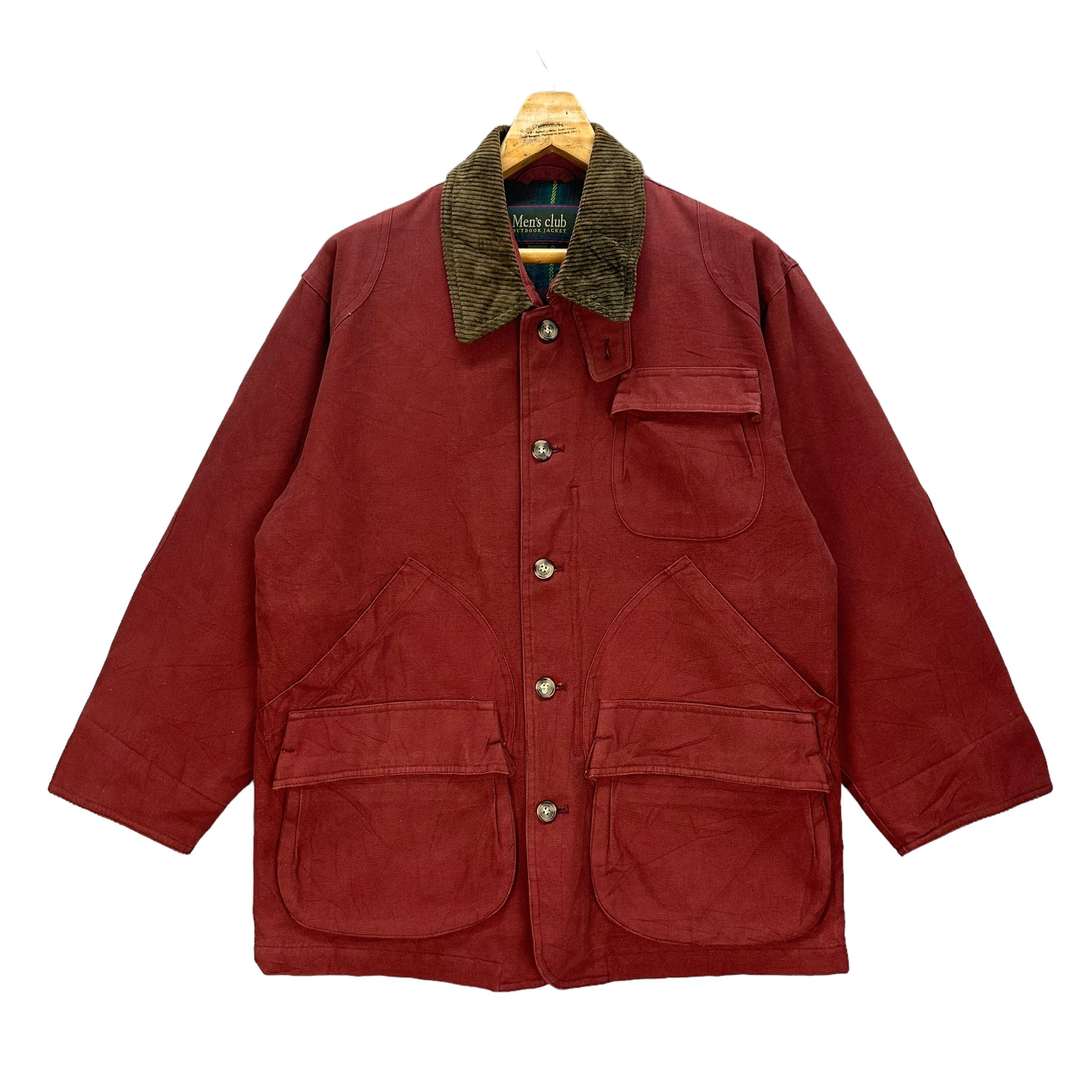 Vintage VINTAGE MEN'S CLUB OUTDOOR CHORE JACKET #8249-217 Size US M / EU 48-50 / 2 - 1 Thumbnail