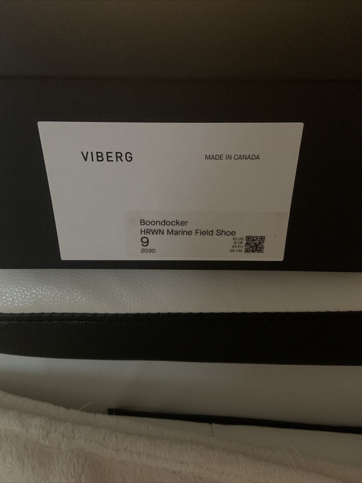 image of Viberg Boondocker Horween Cxl Roughout 2030 Last Size 9 Shoes in Brown, Men's