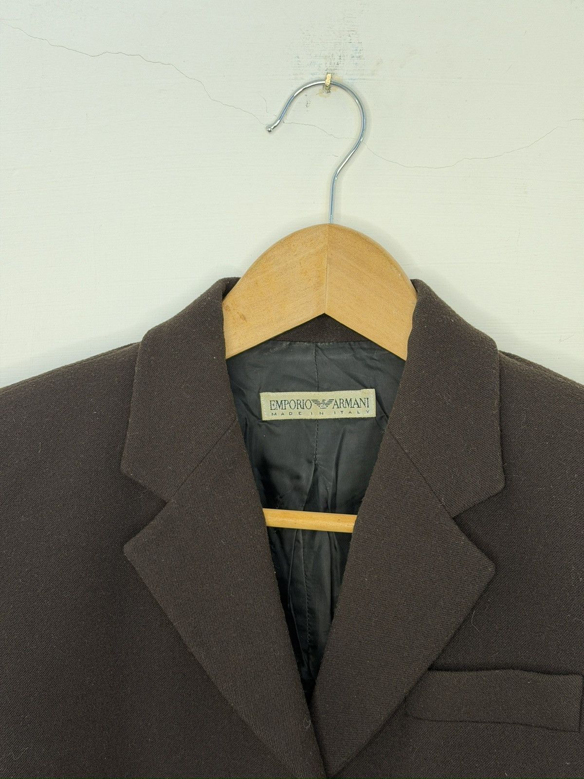 Emporio Armani SS99 Vintage Emporio Armani Wool Blazer Woman‘s Size S Size S / US 4 / IT 40 - 8 Thumbnail