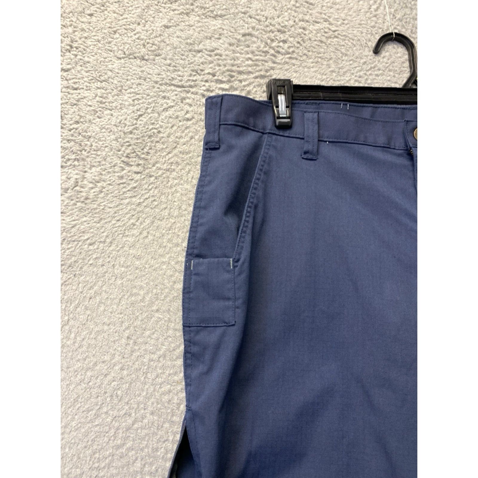 Carhartt Carhartt Pants Men 40x32 Cargo Workwear Blue 160-26 Relaxed Straight 5-Pocket Zipper Button Carhartt Branding Size US 40 / EU 56 - 3 Thumbnail