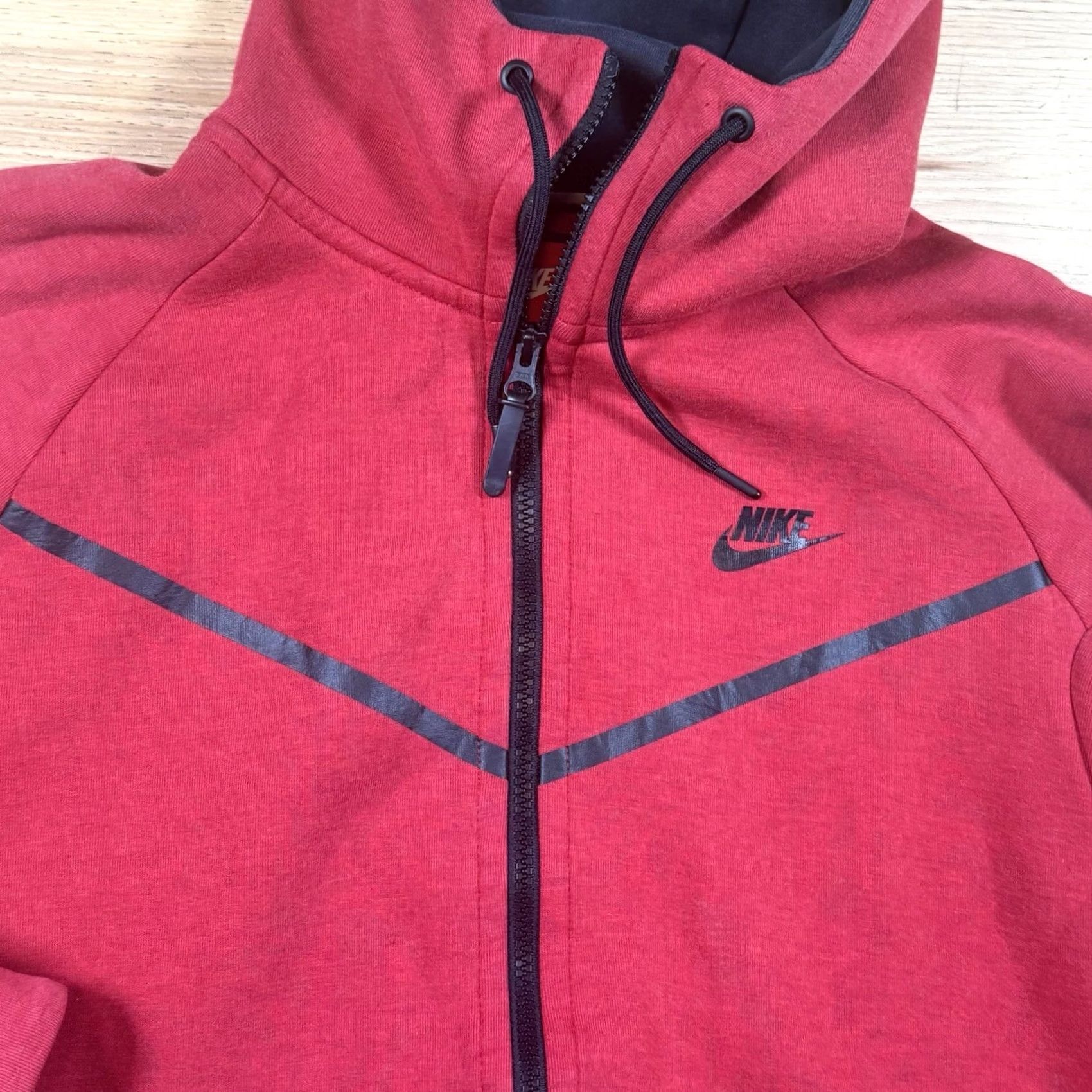 Nike Nike Hoodie Mens Medium Red Full Zip Sports Performance Size US M / EU 48-50 / 2 - 4 Thumbnail