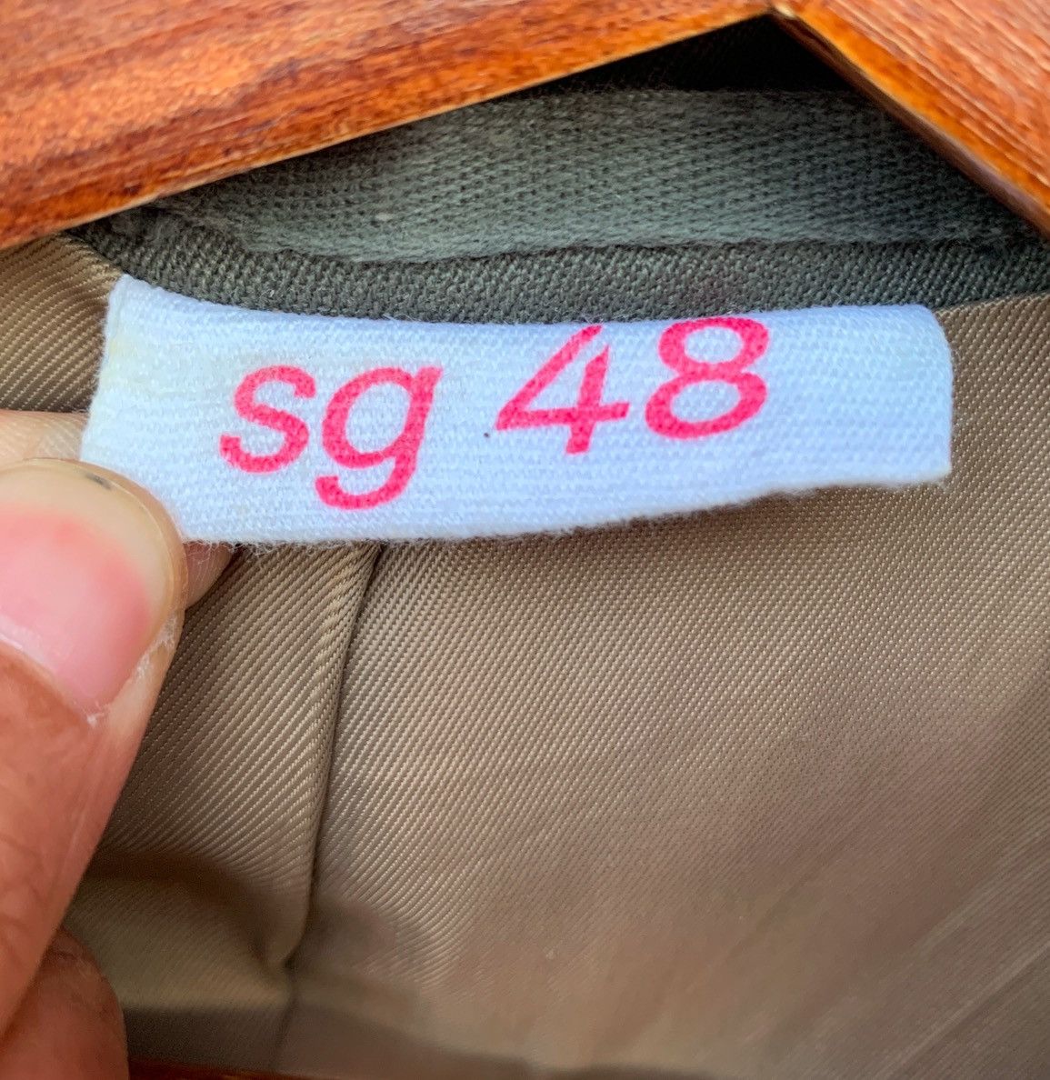 Vintage Vintage 1960s EAST German Uniform Military SG 48 Jacket Size US M / EU 48-50 / 2 - 12 Thumbnail