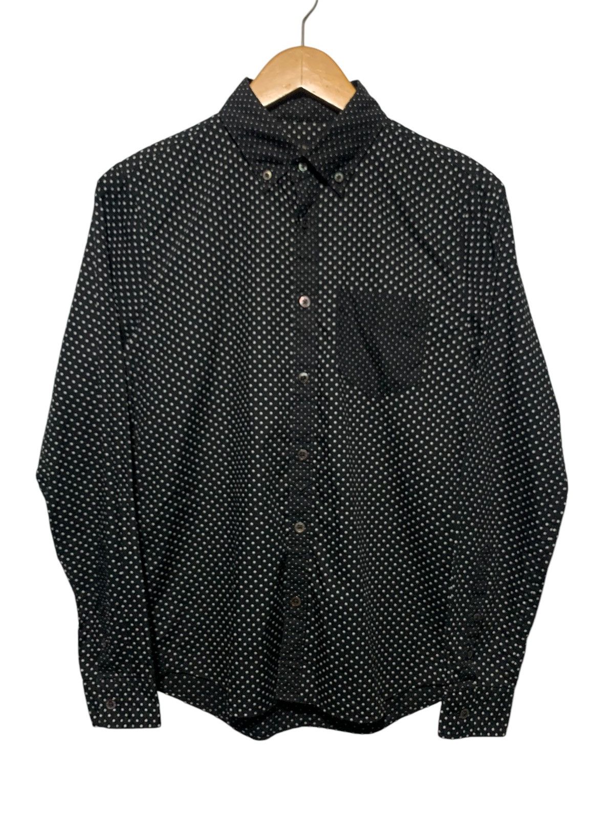 GOSTAR DE FUGA Gostar De Fuga gothic polka dot button down shirt LGB style Size US S / EU 44-46 / 1 - 1 Thumbnail