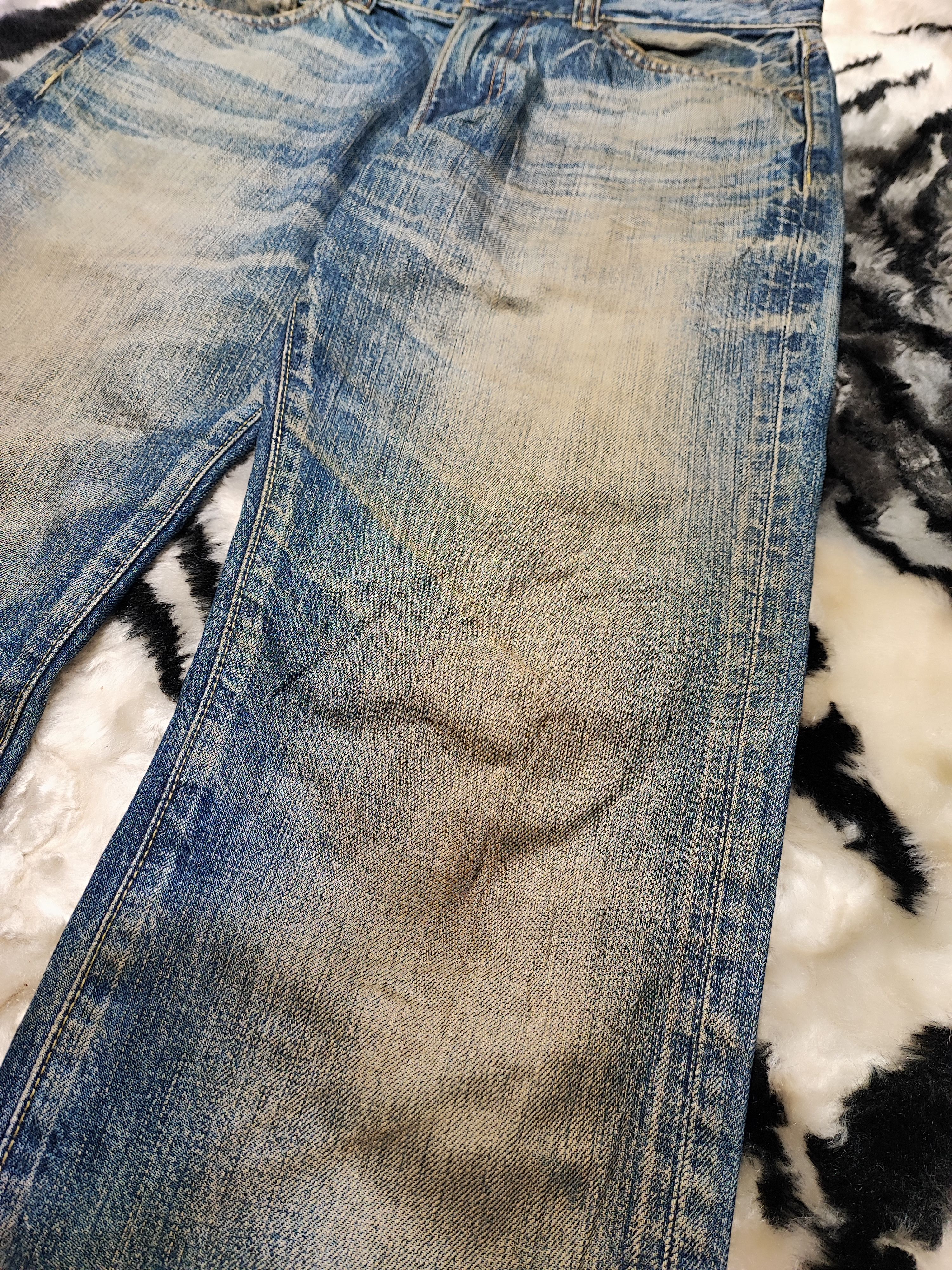 Uniqlo Vintage Uniqlo UJ Baggy Distressed Jeans Size US 30 / EU 46 - 7 Thumbnail
