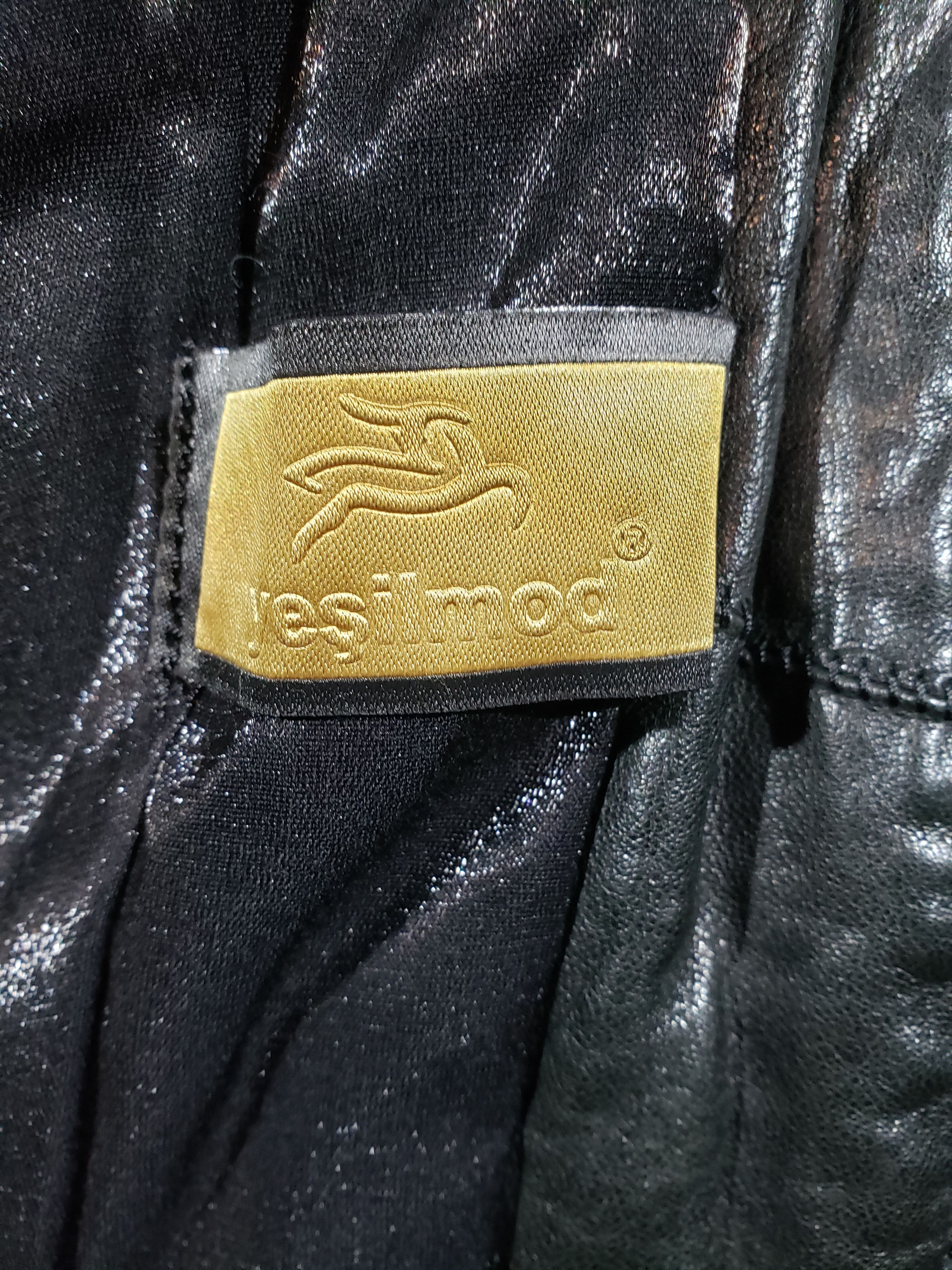 Other Black women's leather jacket with a hood. Size M / US 6-8 / IT 42-44 - 10 Thumbnail