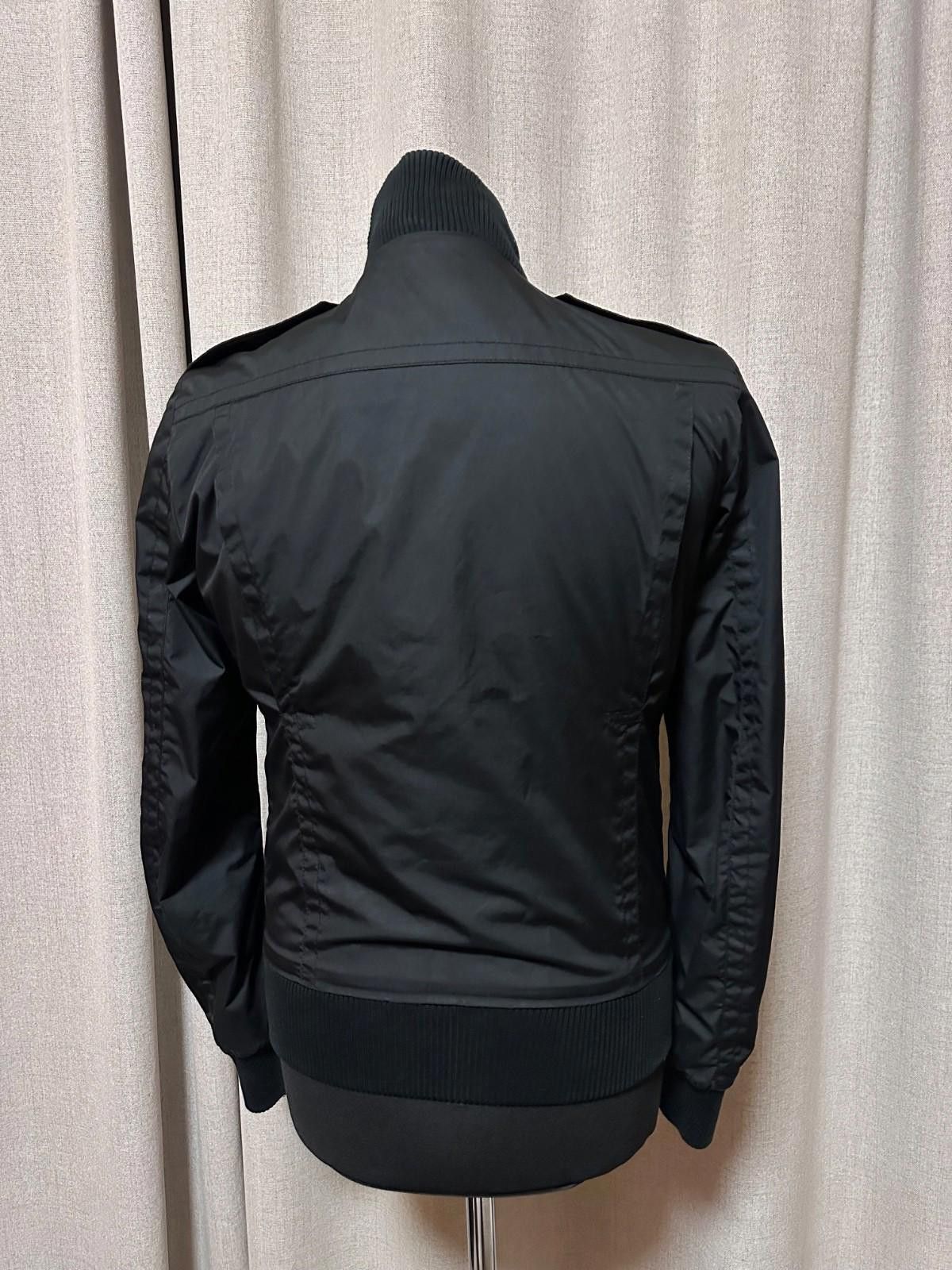 Gucci Gucci Black Synthetic Padded Bomber Jacket Sz 44 Size US S / EU 44-46 / 1 - 7 Thumbnail