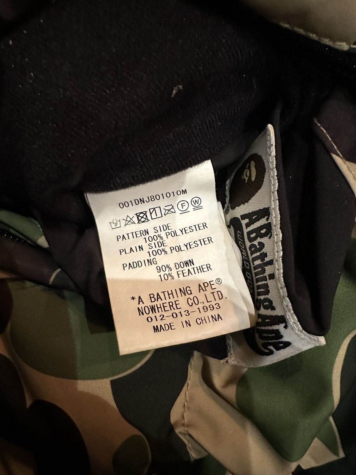 Bape BAPE Reversible 1st Camo Down Vest - Green/Black Size US S / EU 44-46 / 1 - 6 Thumbnail