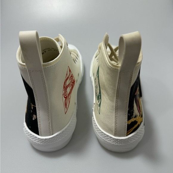 Dior Dior B23 High Top Sneakers AsteroDior White Men’s EU 41/US 8 Size US 8 / EU 41 - 6 Thumbnail