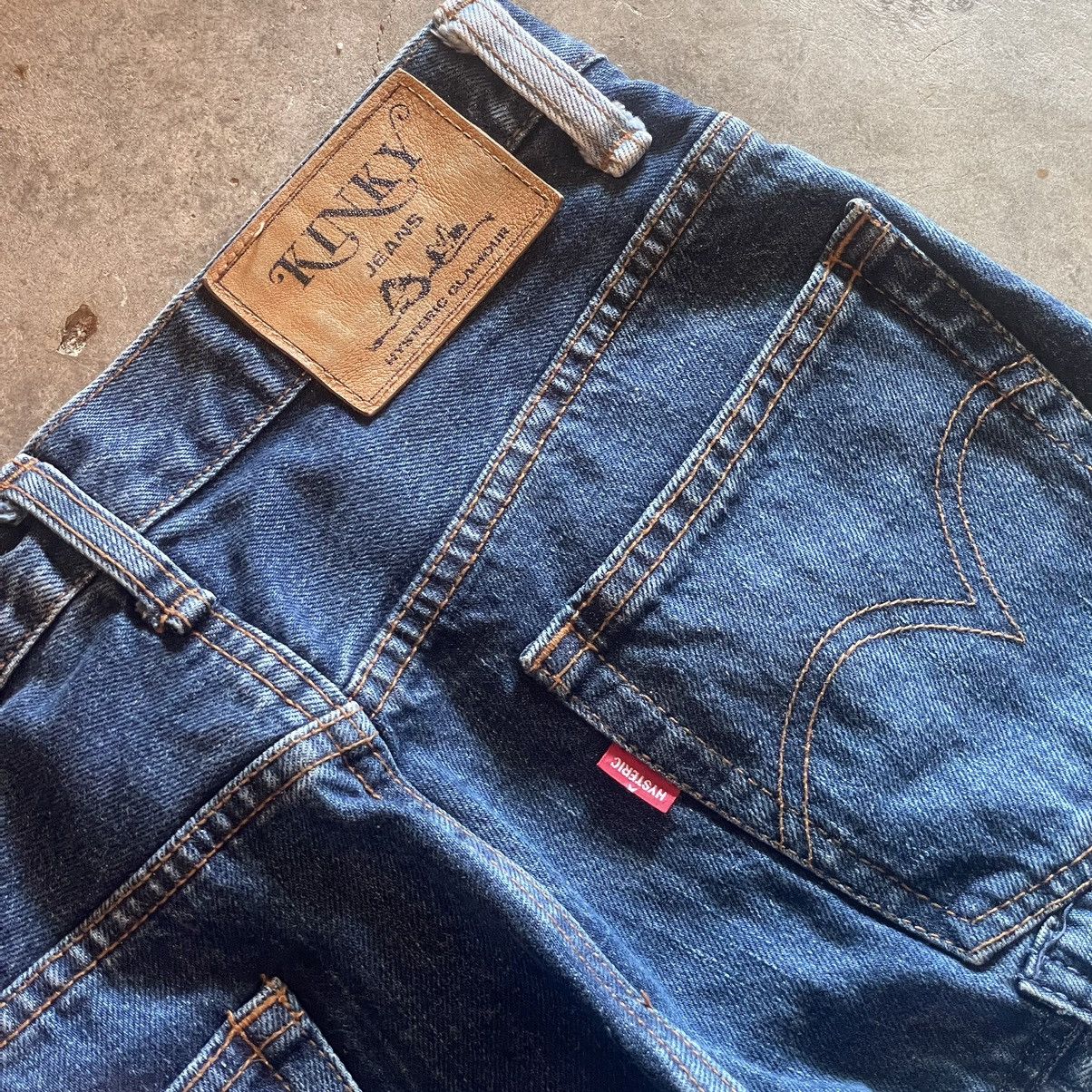 Hysteric Glamour Beautiful Rework Hysteric Glamour Kinky Bootcut Jeans Size 28" / US 6 / IT 42 - 6 Thumbnail