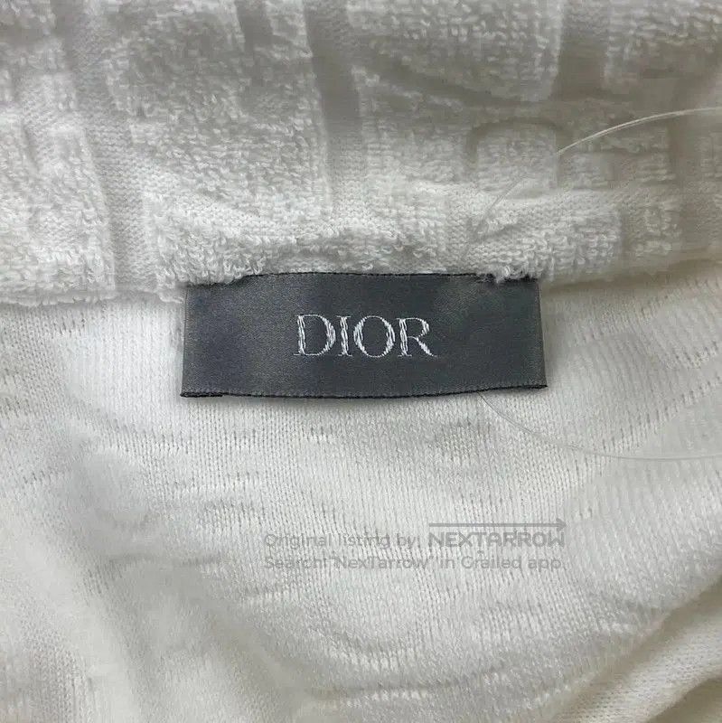 Dior Dior White Cotton Women's T. Size L / US 10 / IT 46 - 4 Thumbnail
