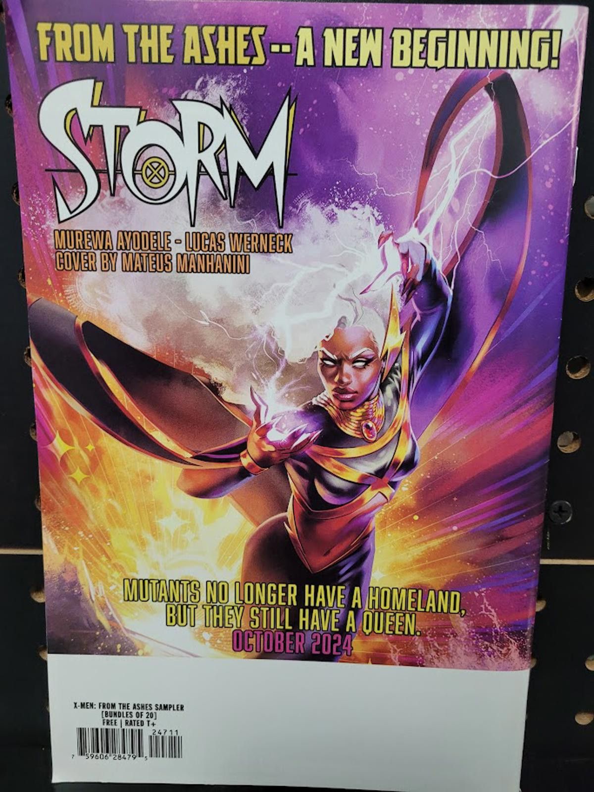 Marvel Comics X-Men From the Ashes Sampler #1 (2024) NM Unstamped Marvel Size ONE SIZE - 2 Thumbnail