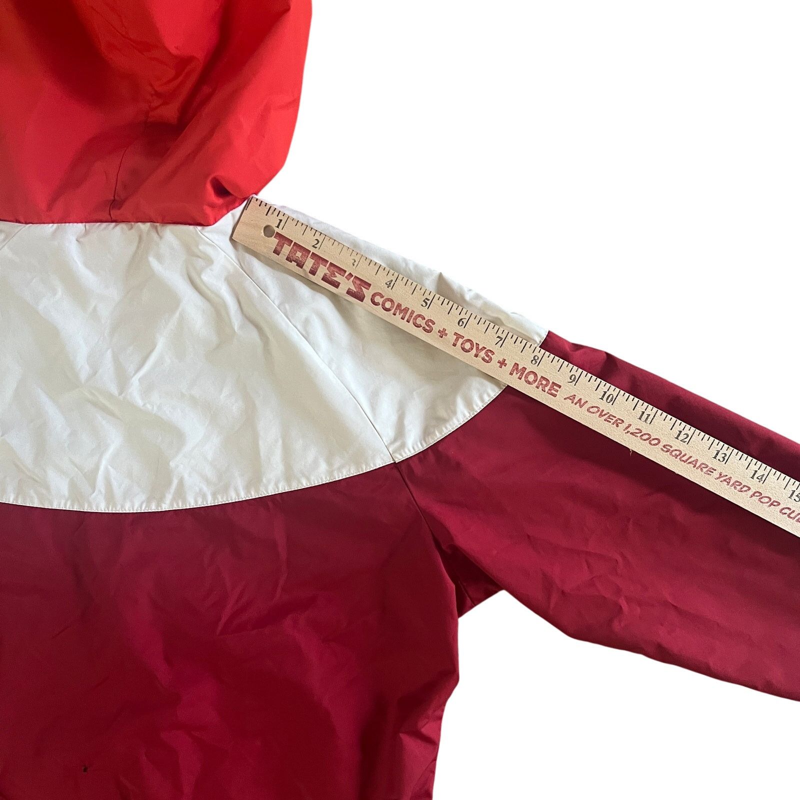 Nike Nike Windrunner Hooded Windbreaker Jacket Red White Size S / US 4 / IT 40 - 13 Thumbnail