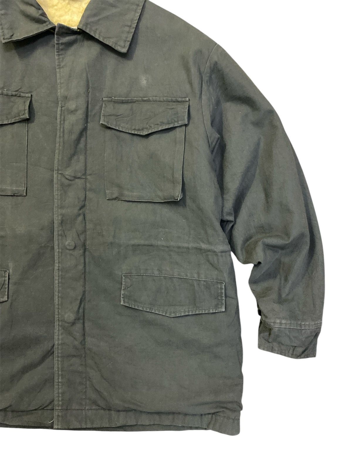 Vintage Vintage Military Style Winter Jacket Size US L / EU 52-54 / 3 - 3 Thumbnail