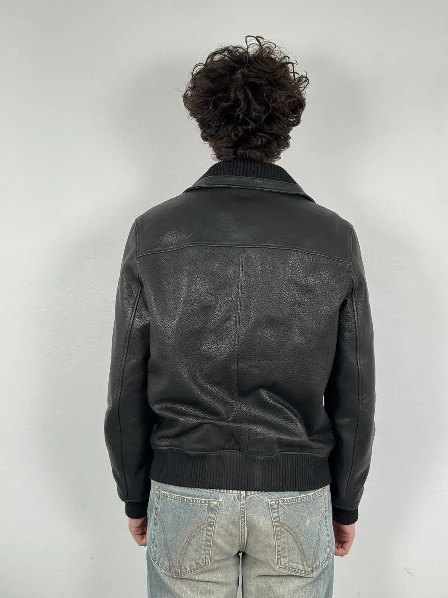 A.P.C. A.P.C. Black Calfskin Leather Jacket Size US L / EU 52-54 / 3 - 3 Thumbnail