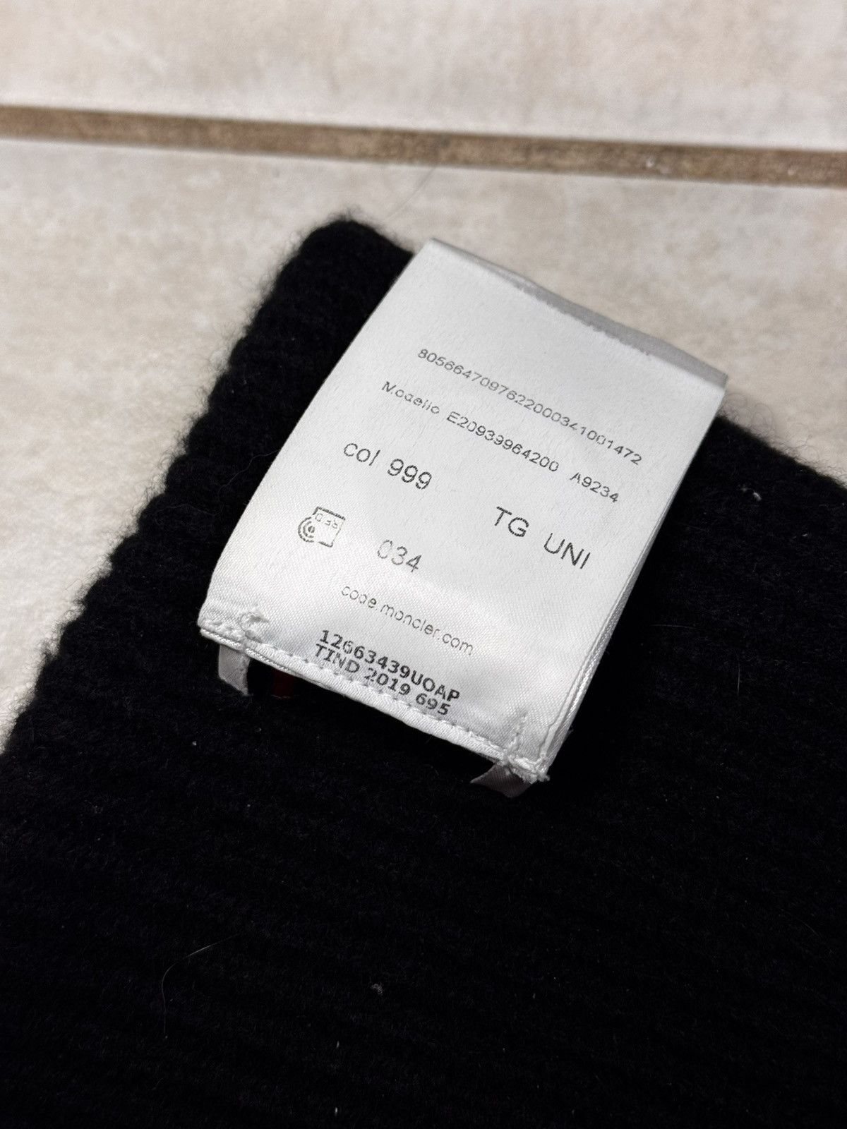 Designer × Moncler Moncler beanie Size ONE SIZE - 7 Thumbnail