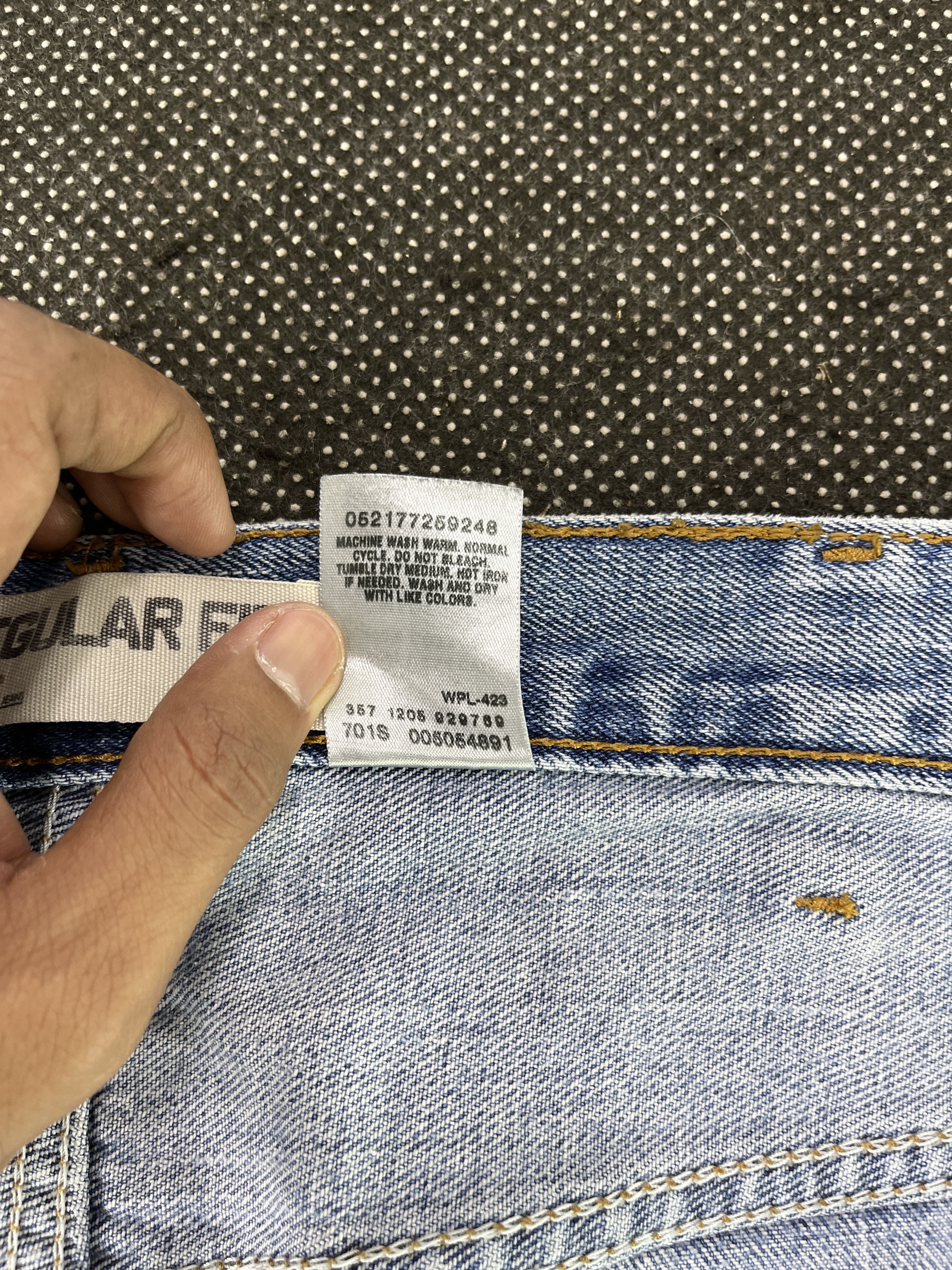 Levi's Vintage Levis 505 Regular Fit Jeans - J362 Size US 40 / EU 56 - 8 Thumbnail