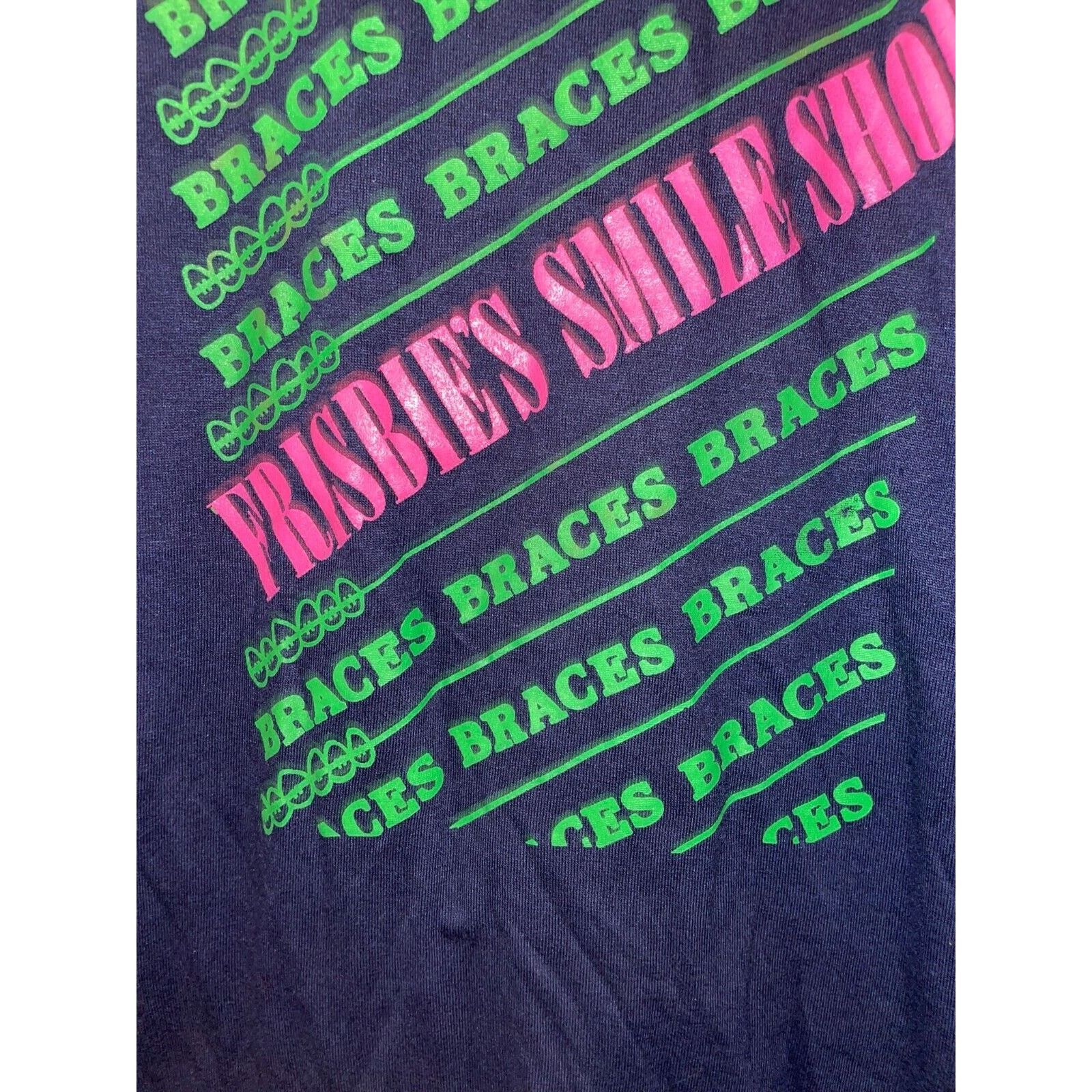 Jerzees Vintage Test Print Shirt Frisbie's Smile Shop Steamboat Tee Size US S / EU 44-46 / 1 - 5 Thumbnail