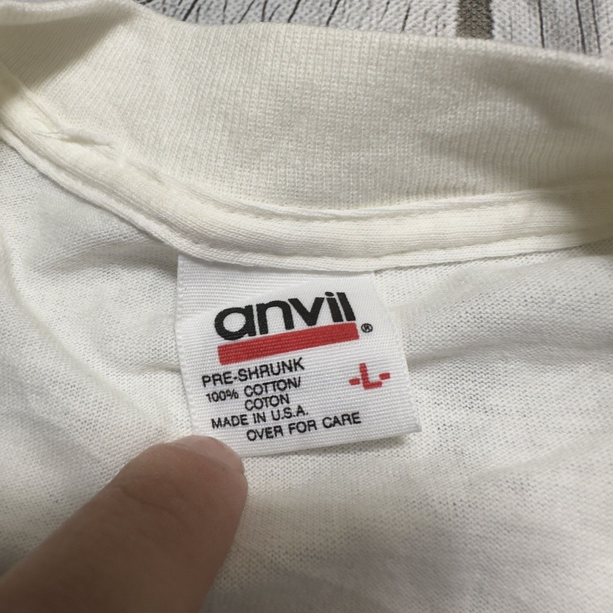 Anvil × Vintage Vintage duck tee Size US L / EU 52-54 / 3 - 4 Thumbnail