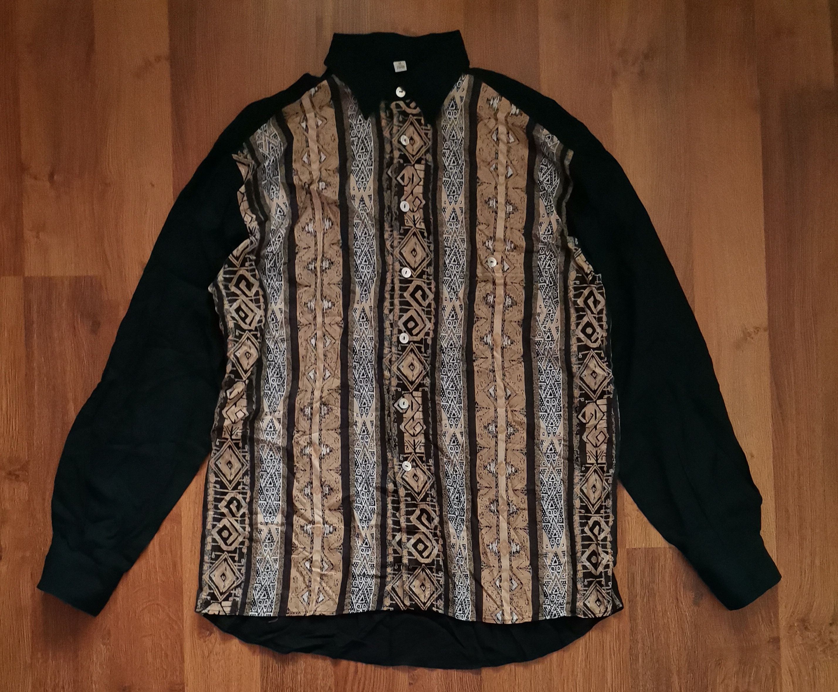 Vintage Vintage King's Road Snakeskin Shirt Size US M / EU 48-50 / 2 - 1 Thumbnail