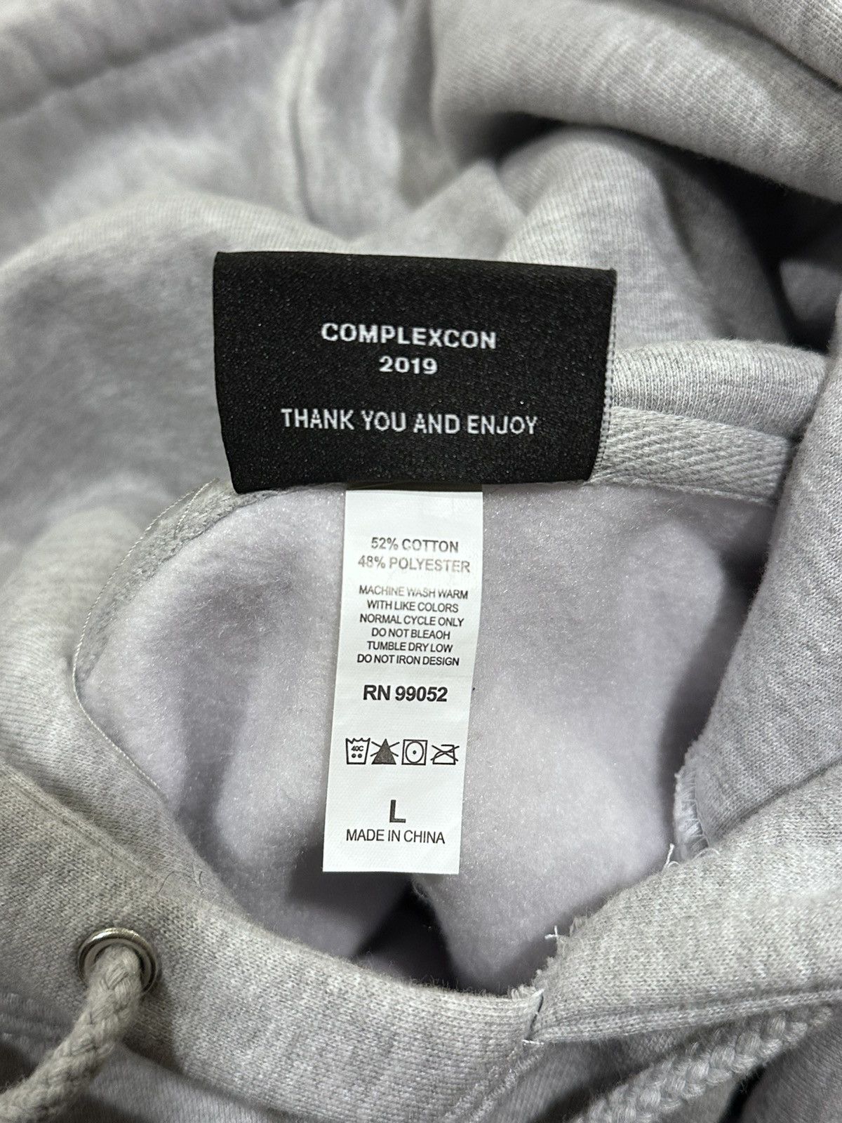 Complex × Takashi Murakami Takashi Murakami Chicago Complexcon Flower Grey Hoodie Size US L / EU 52-54 / 3 - 12 Thumbnail